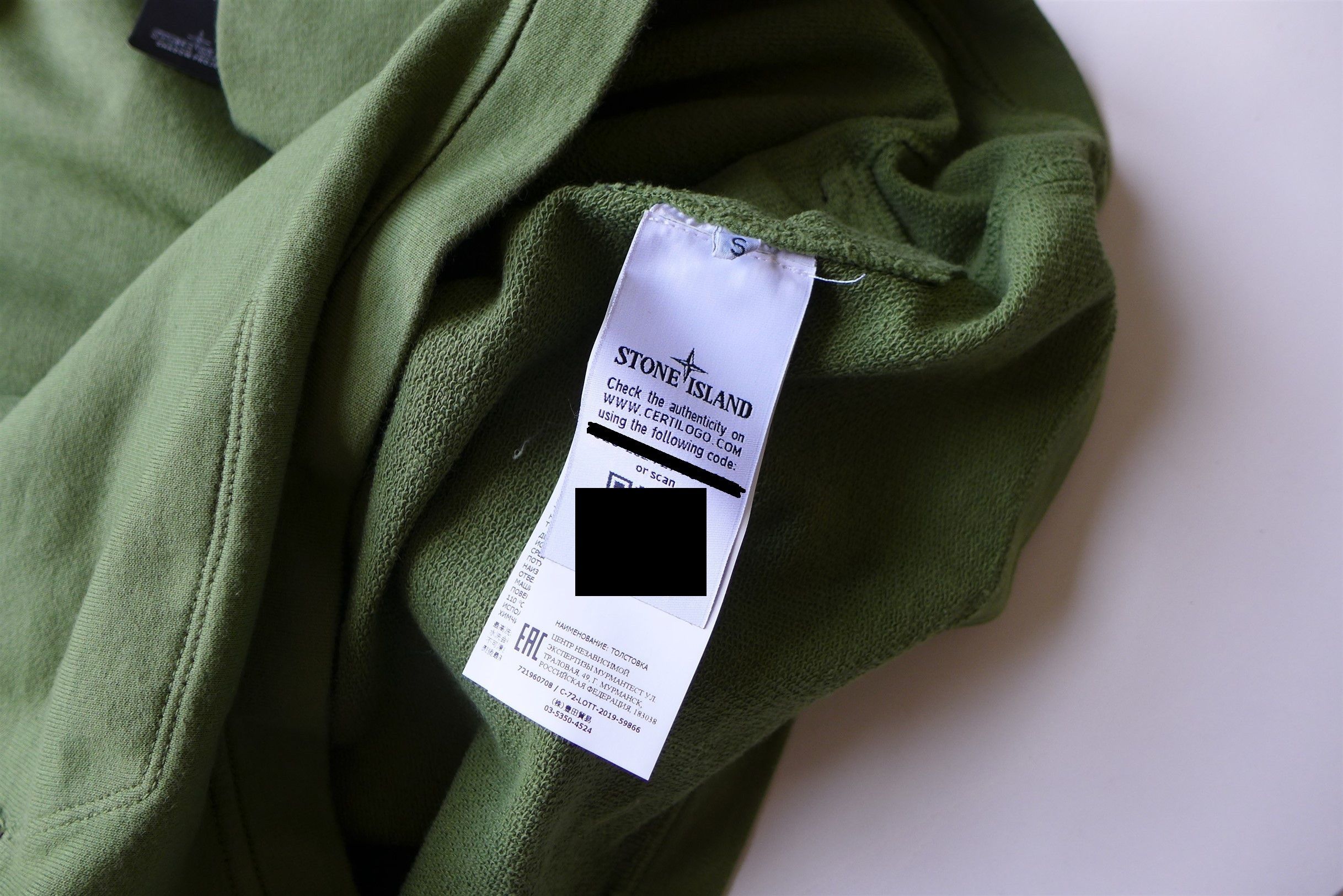 Stone Island Shadow Project Stone Island Shadow Project Compact Fleece Sweatshirt Size US S / EU 44-46 / 1 - 9 Thumbnail