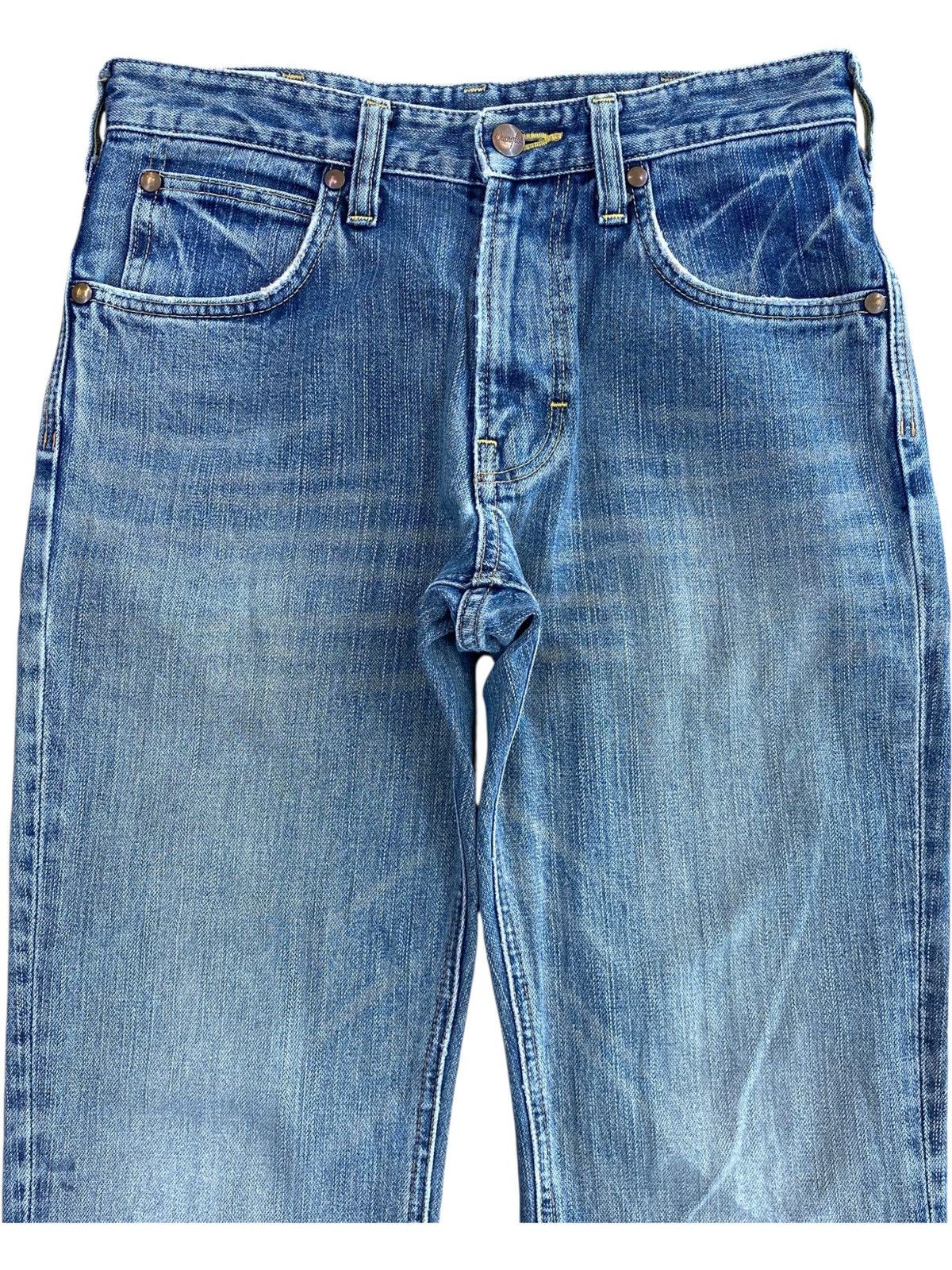 Wrangler Wrangler Brand Faded Wash Flare Style Jeans Size US 29 - 2 Thumbnail