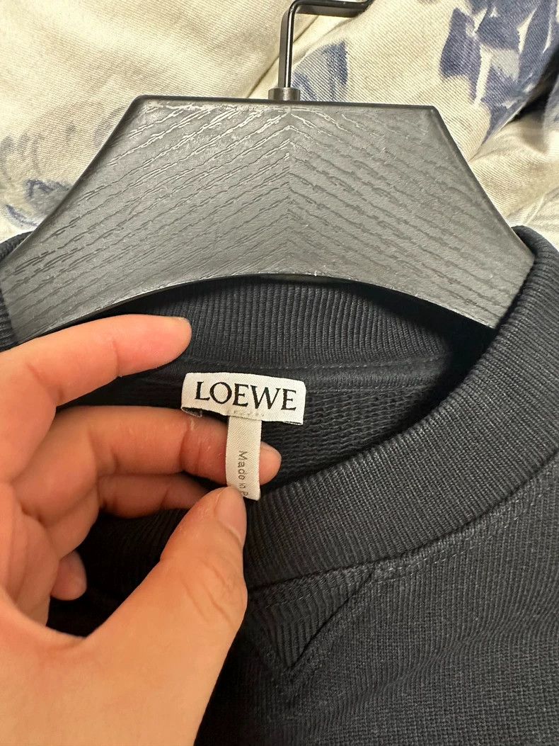 Loewe Loewe Black embroidered sweater Size XS / US 0-2 / IT 36-38 - 3 Thumbnail