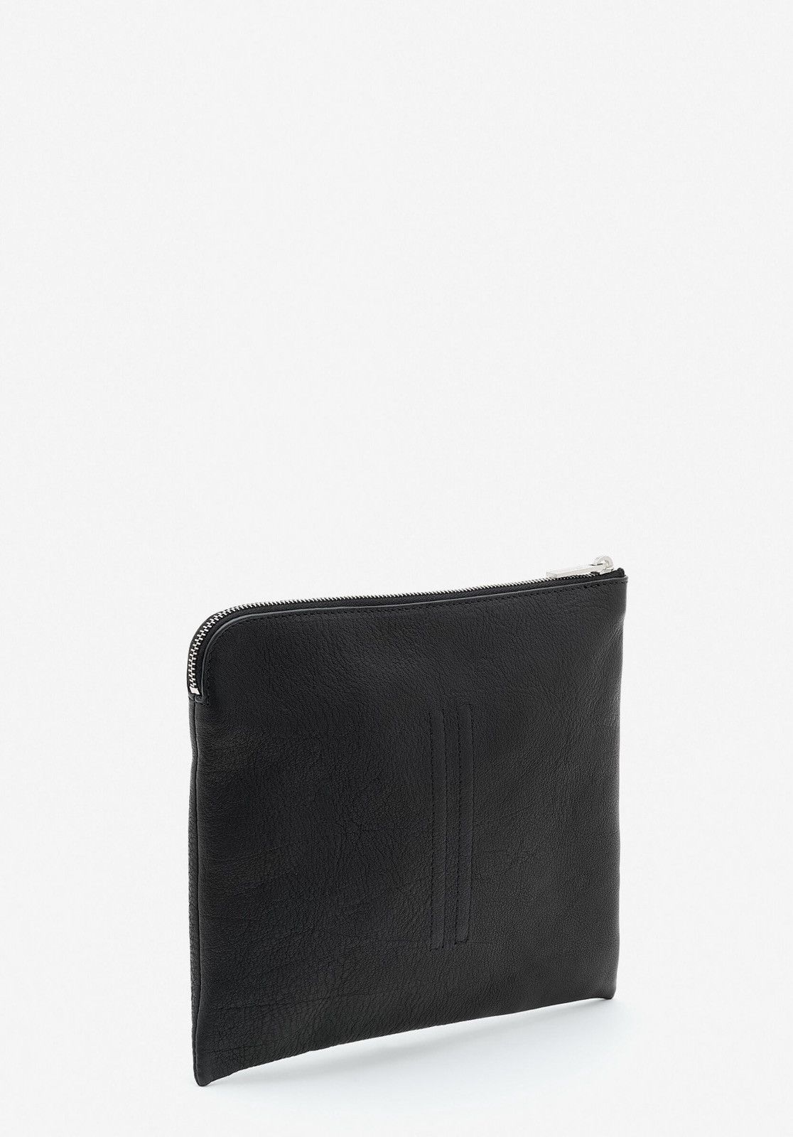 Rick Owens Rick Owens Black Leather Folder Size ONE SIZE - 3 Thumbnail