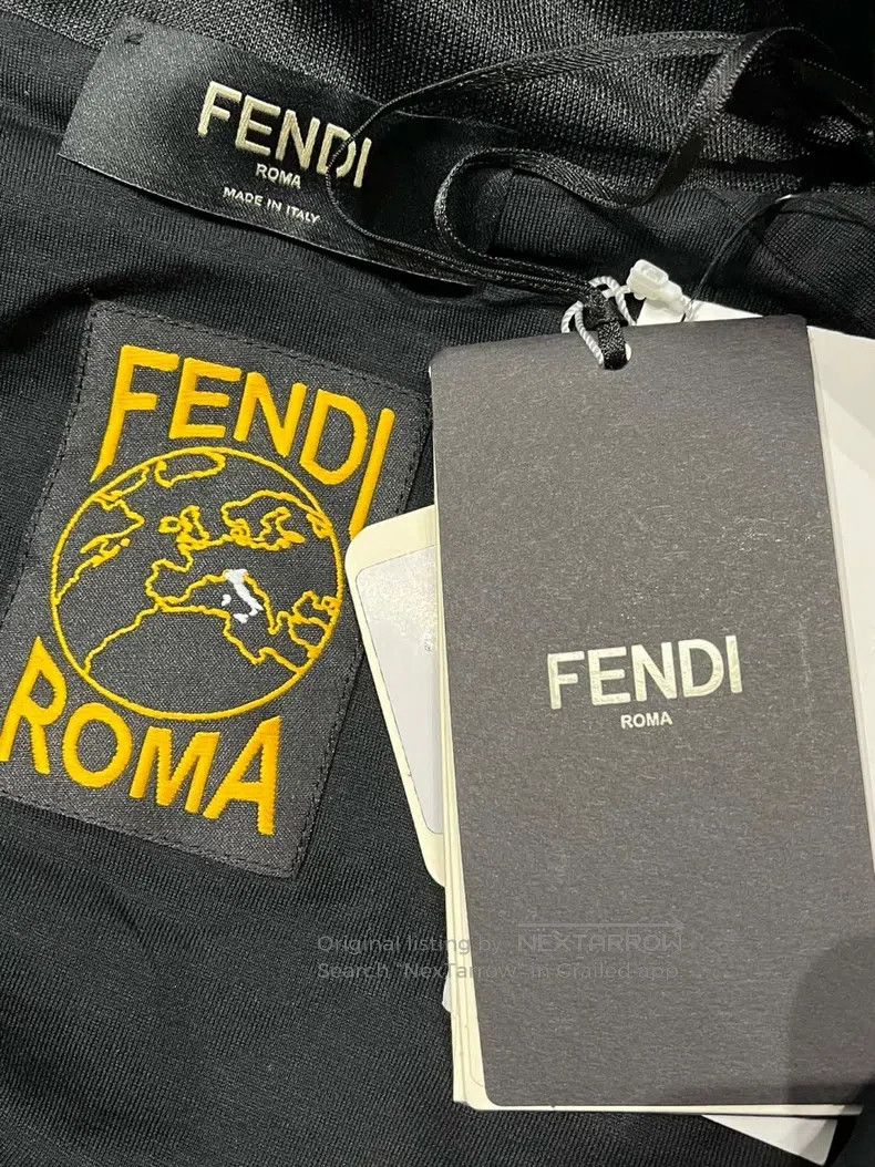 Fendi Fendi Men's zippered color-blocked hooded coat Size US S / EU 44-46 / 1 - 6 Thumbnail