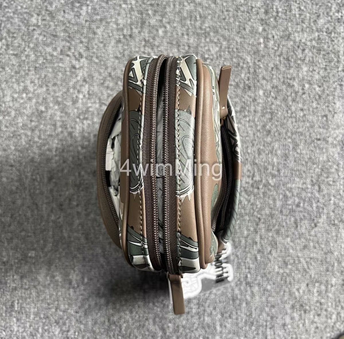 BBC All‑Over Print Leather Crossbody Bag