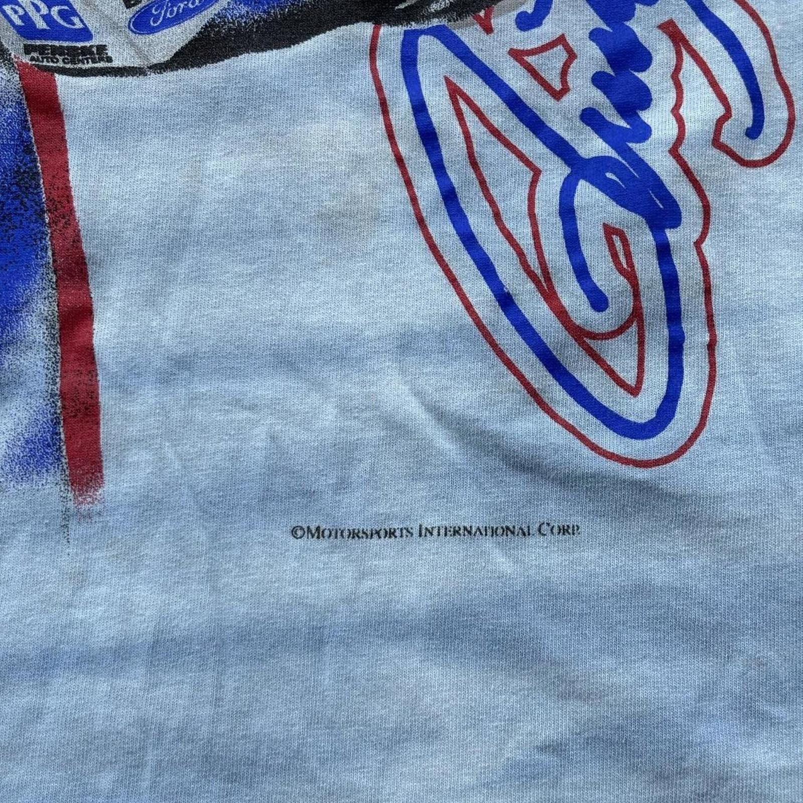 NASCAR Vintage 90s Rusty Wallace NASCAR Miller Lite Graphic Shirt Size US L / EU 52-54 / 3 - 5 Thumbnail