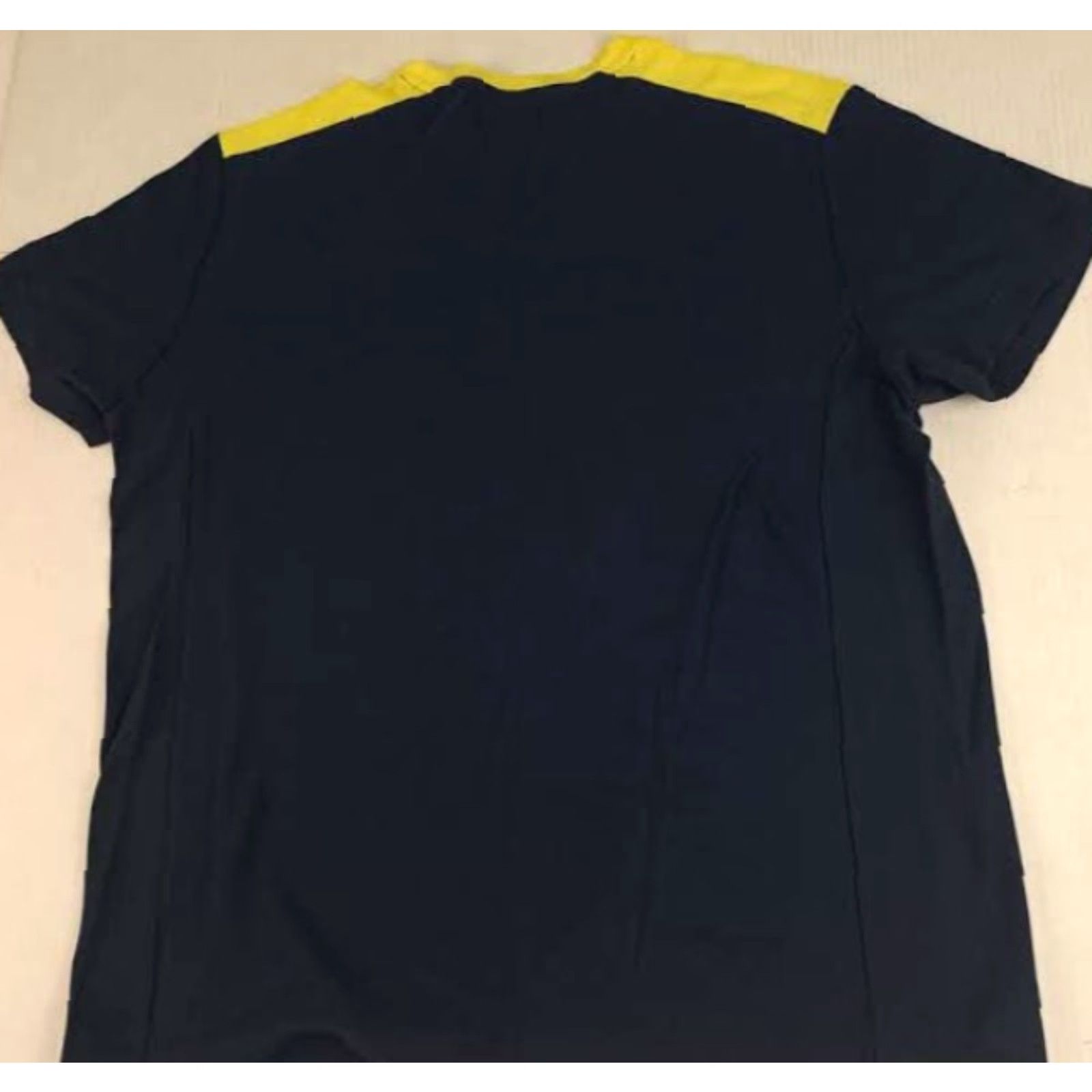 Polo Ralph Lauren VINTAGE Polo Ralph Lauren 90s Navy with Yellow Pony&Trim X-Large Shirt Unisex Adults XL Blue 90s Size US XL / EU 56 / 4 - 5 Thumbnail