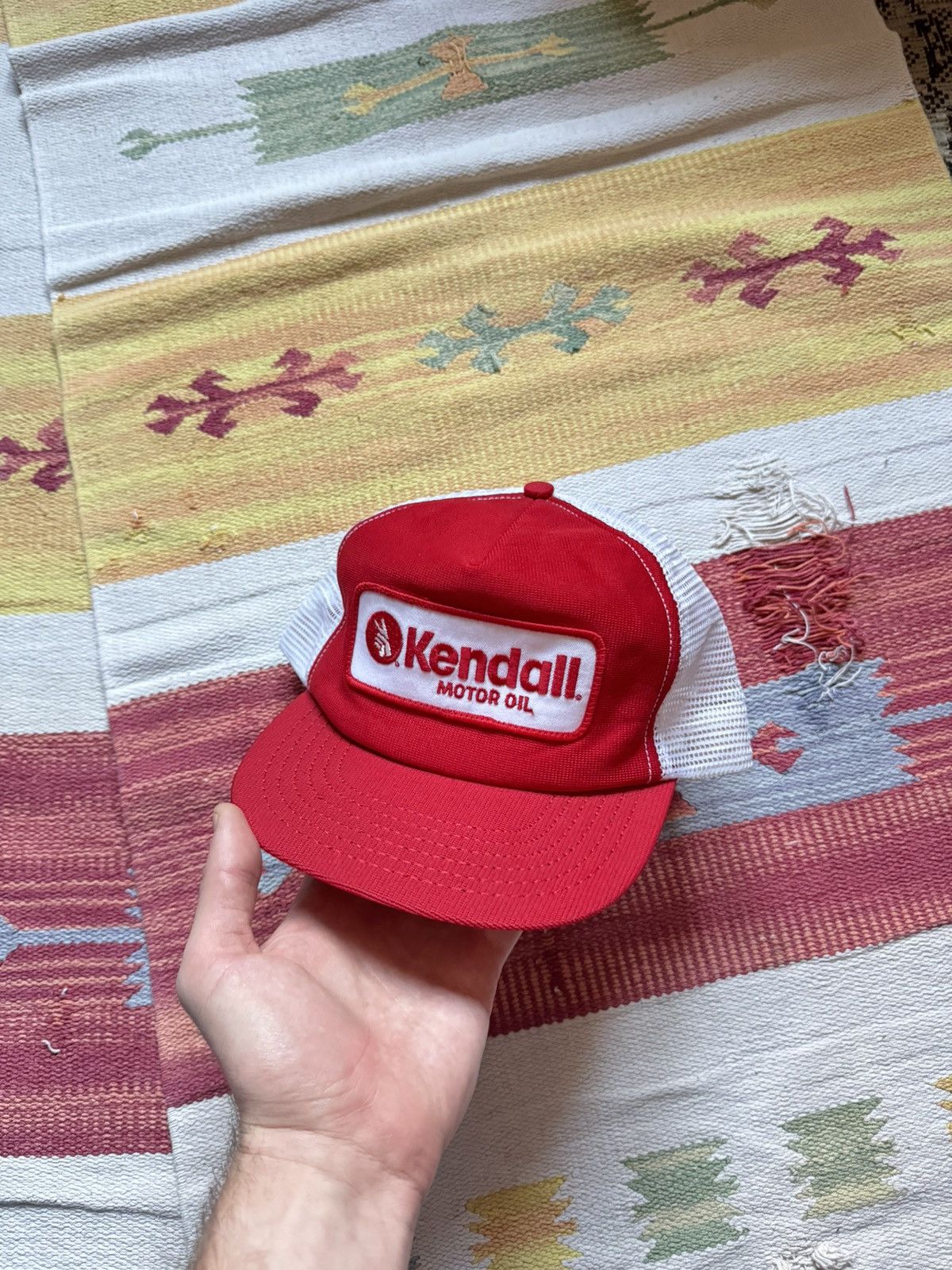 Other 00’s Kendall Made In USA Motor Oil Work Hat Size ONE SIZE - 1 Thumbnail