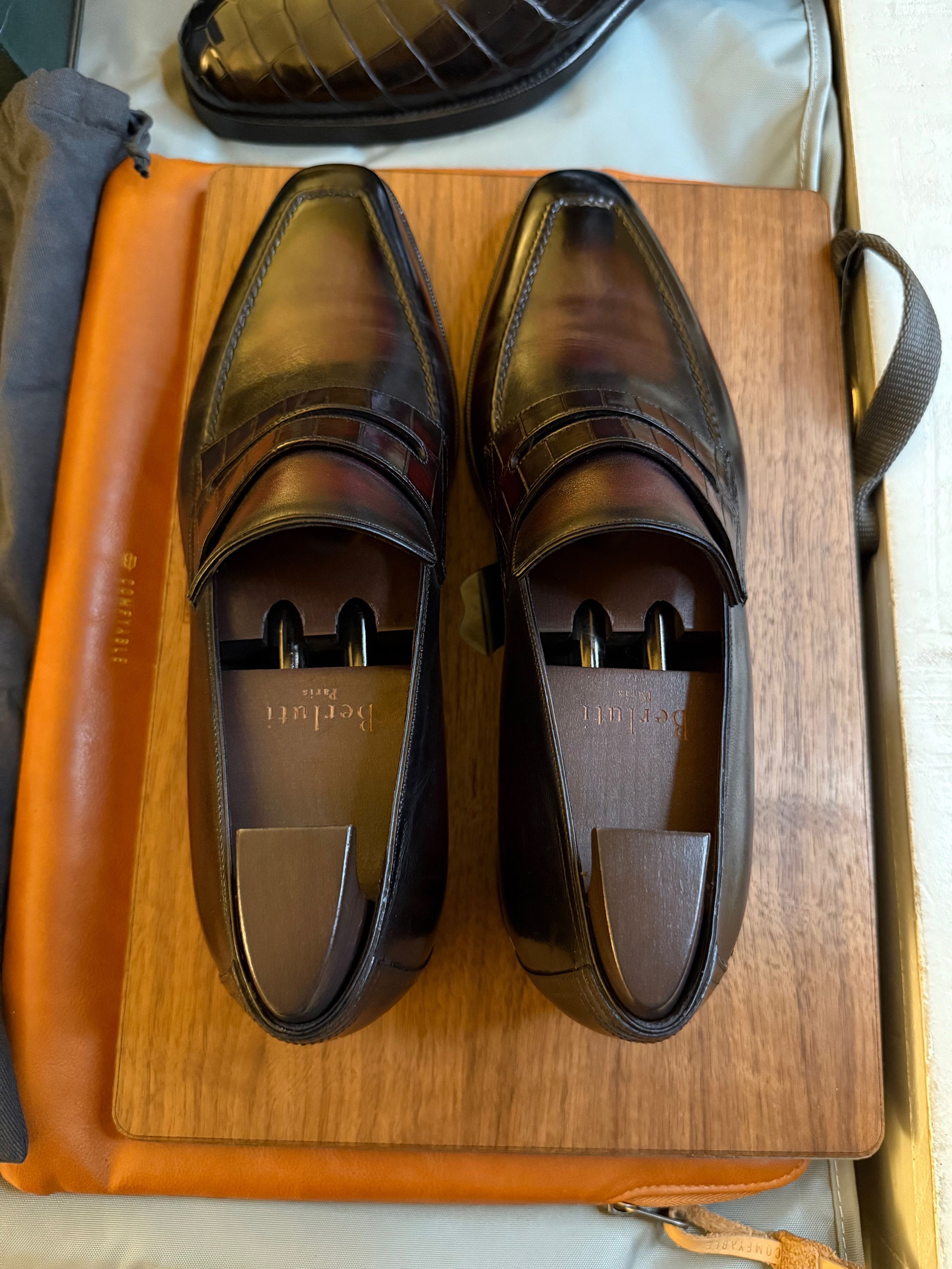 Berluti Ultimate Ultra-Rare $4,200 Alligator Loafers Godly Details Size US 8.5 / EU 41-42 - 15 Thumbnail