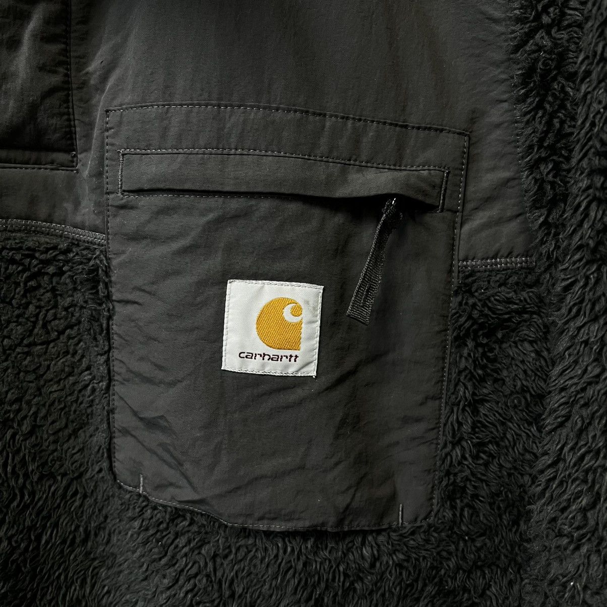 Carhartt Wip Carhartt Jackson Half Snap Sweat Jacket Men’s M Sherpa Y2K Size US M / EU 48-50 / 2 - 2 Thumbnail