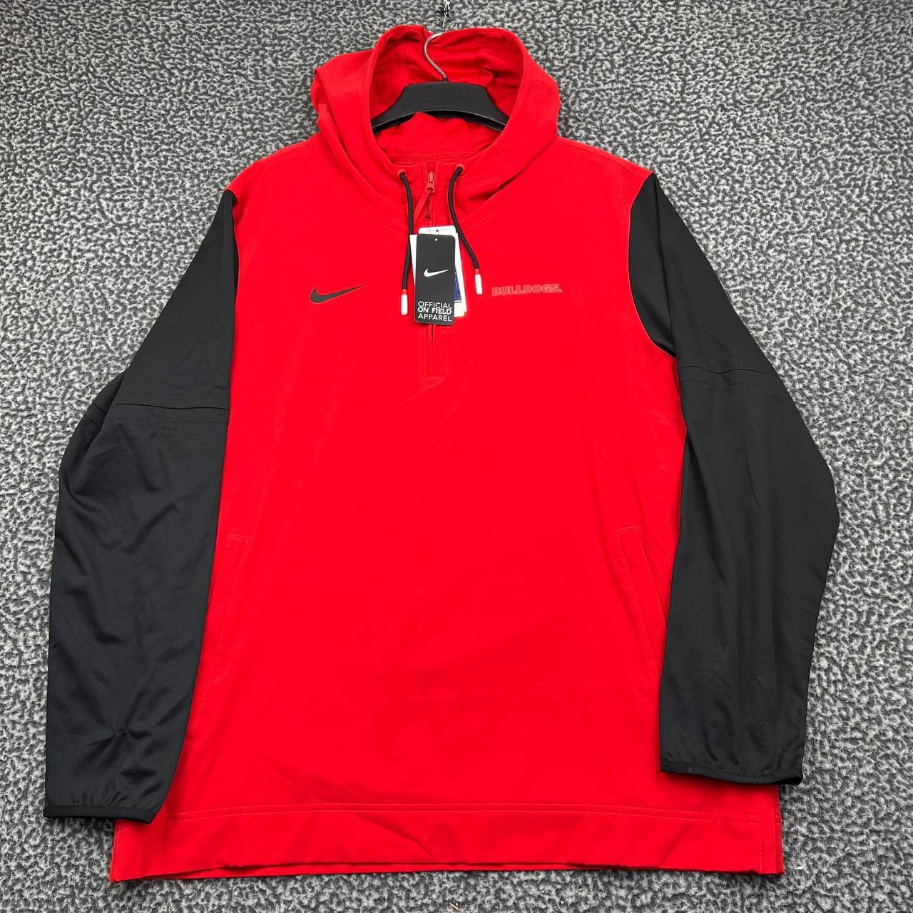 Nike Nike Georgia Bulldogs Hoodie Men Red Black Long Sleeve New L Size US L / EU 52-54 / 3 - 1 Thumbnail