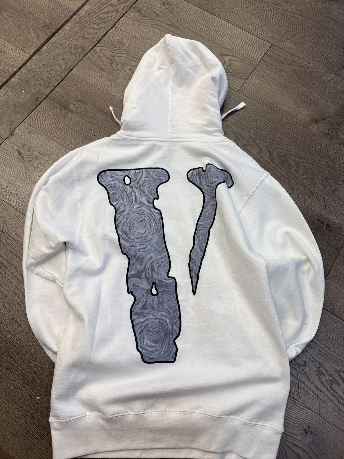 Vlone Vlone pop smoke the woo hooded sweatshirt small white Size US S / EU 44-46 / 1 - 2 Thumbnail