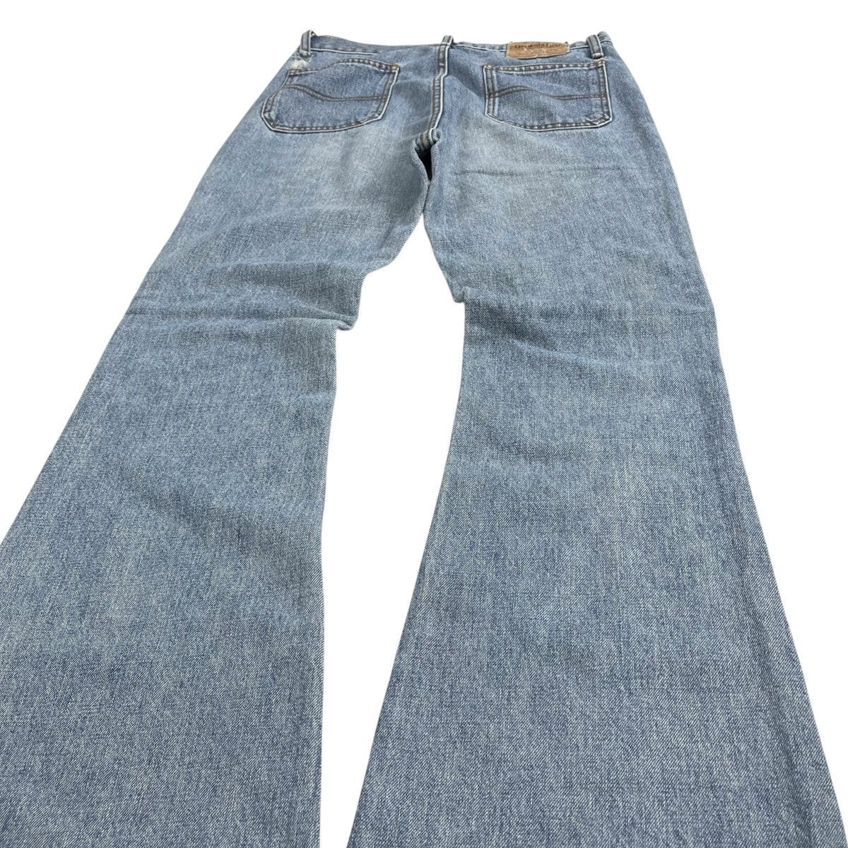 If Six Was Nine × Japanese Brand × Le Grande Bleu (L.G.B.) Y2k Georgia Love Bell Bottons Flared Jeans Bootcut Lgb Goa Size 28" / US 6 / IT 42 - 14 Thumbnail