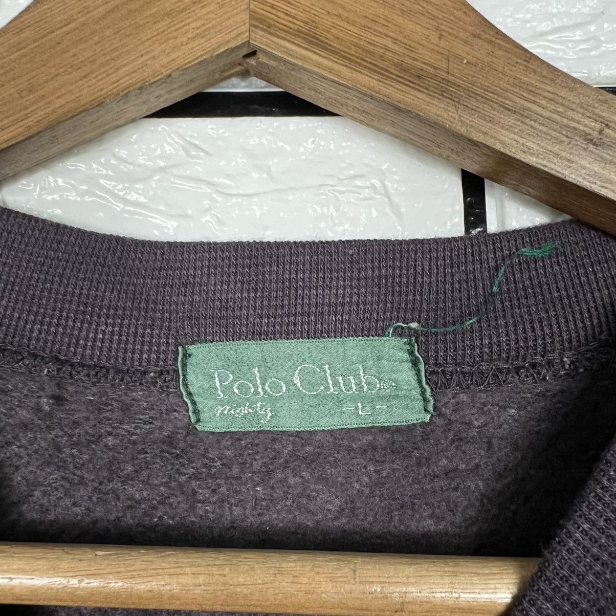Japanese Brand Vintage POLO CLUB Big Logo Crewneck Sweatshirt #3981-C181 Size US L / EU 52-54 / 3 - 9 Thumbnail