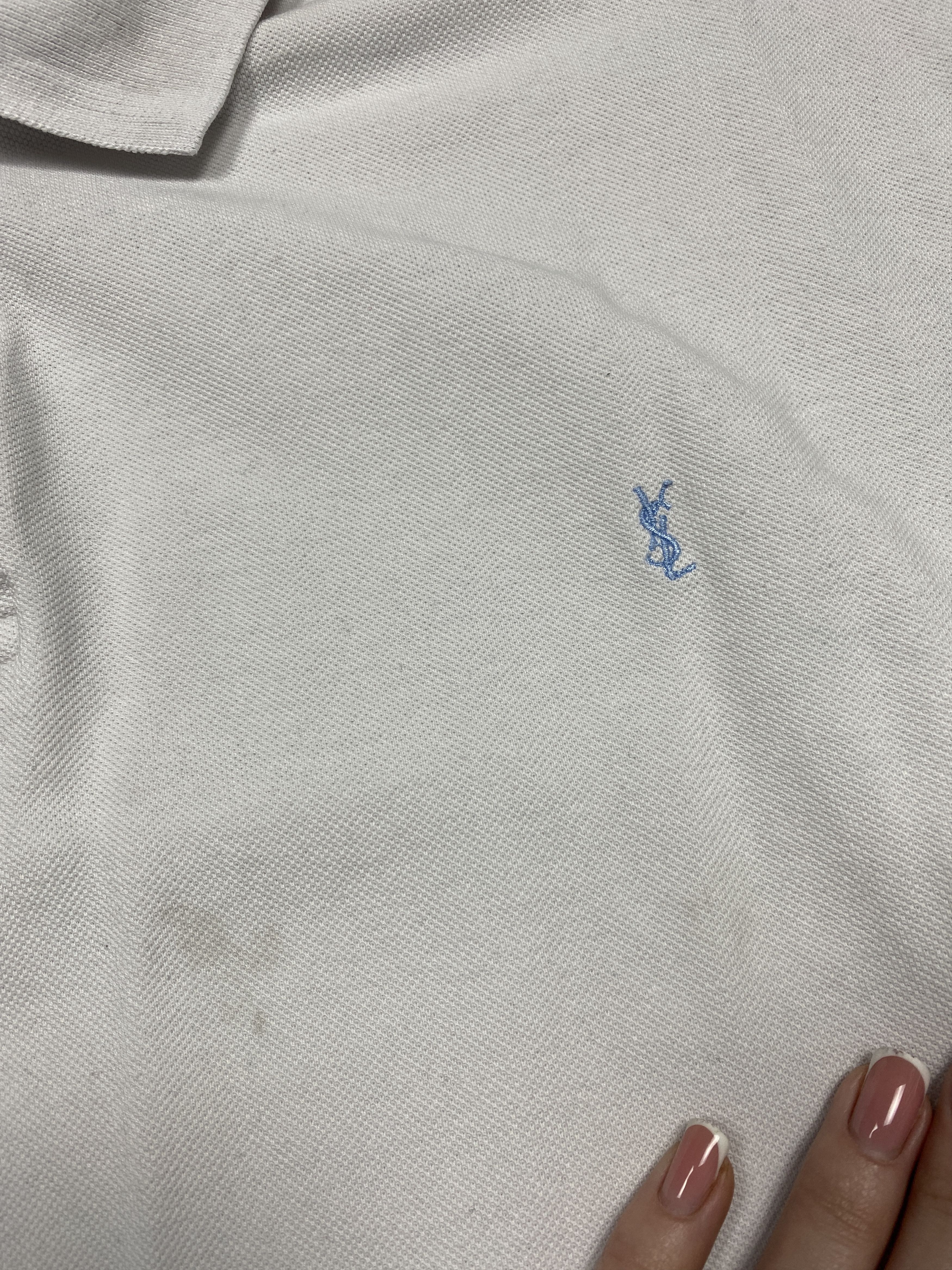 Yves Saint Laurent Yves Saint Laurent YSL Vintage Mens Polo Shirt Size US XL / EU 56 / 4 - 3 Thumbnail