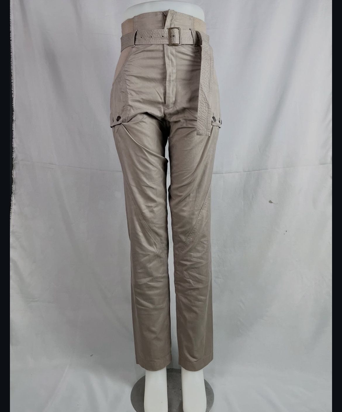 Issey Miyake 2000s Tsumori Chisato Highwaist Belt Sarouel y2k Lgb Size US 29 - 5 Thumbnail