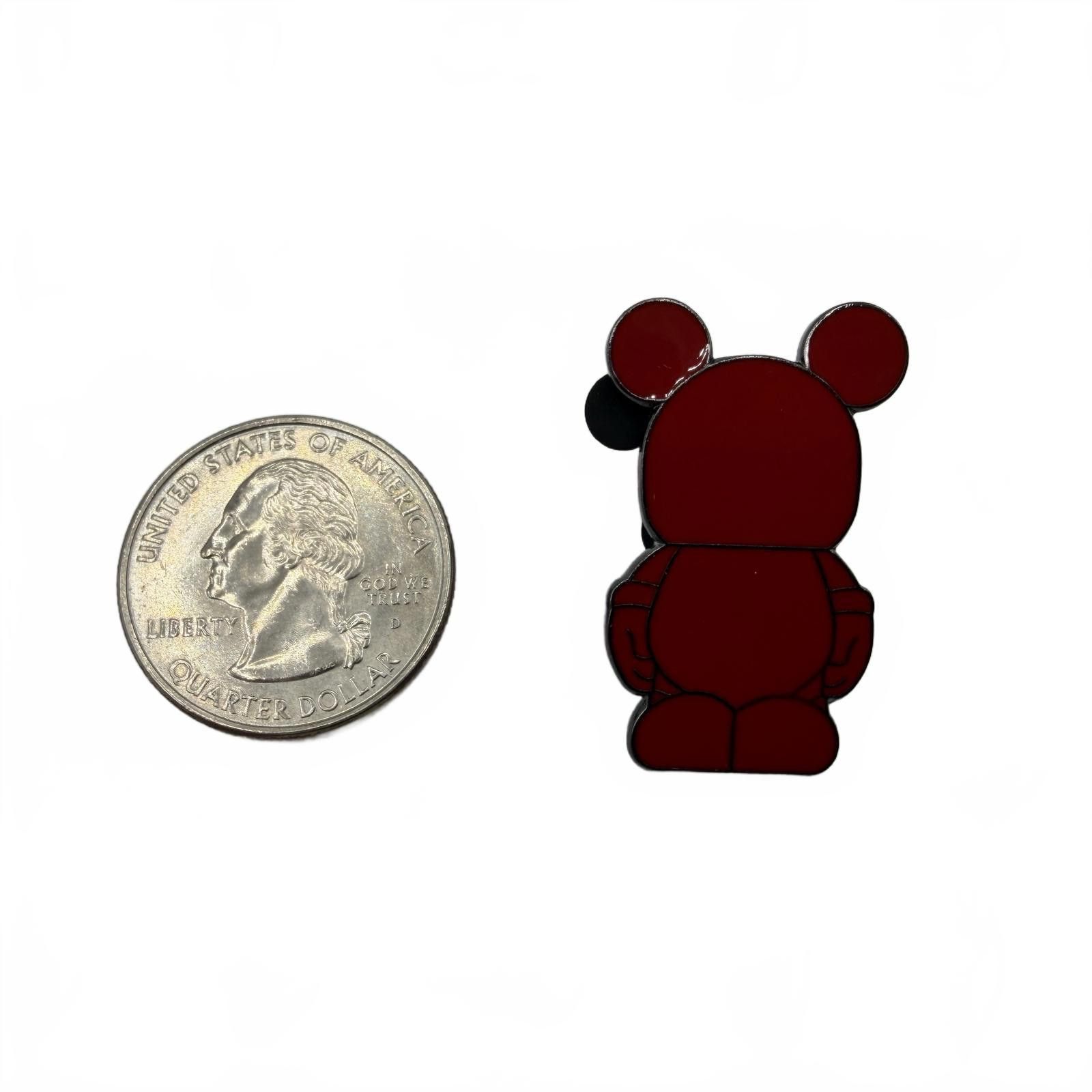 Disney Disney Pin - Vinylmation - Solid Red - Mickey Mouse Size ONE SIZE - 3 Thumbnail