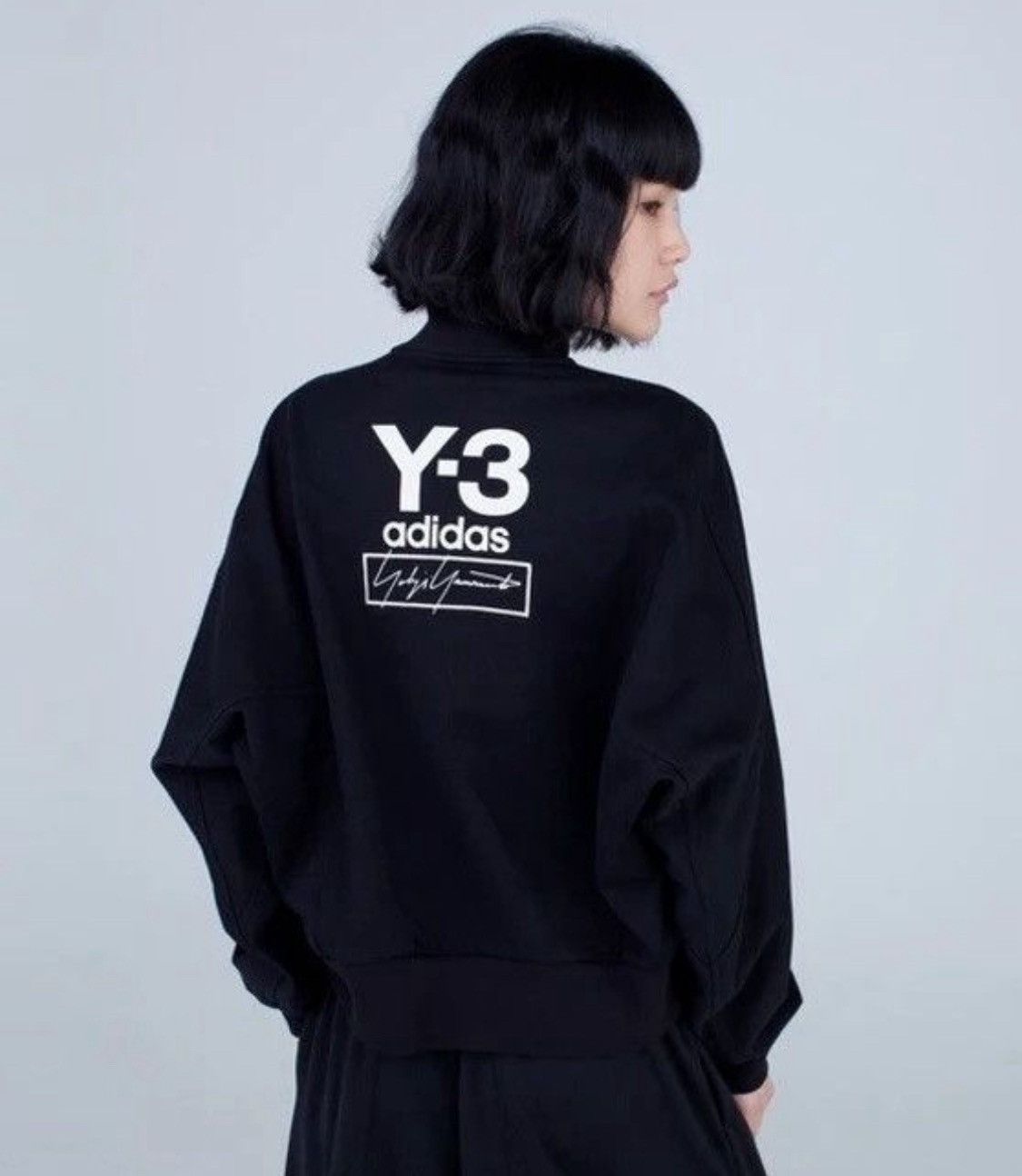 Yohji Yamamoto Yohji yamamoto y-3 half zip logo jacket Size US S / EU 44-46 / 1 - 2 Thumbnail