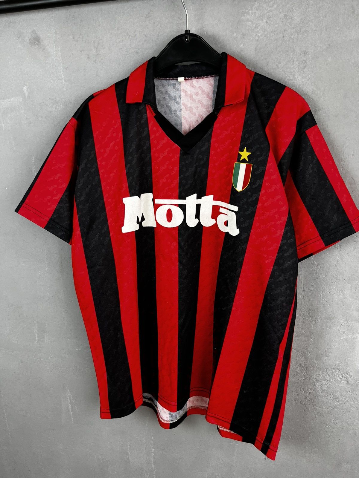 Vintage AC Milan Jersey vintage 90s football Soccer retro replica Size US XL / EU 56 / 4 - 1 Thumbnail