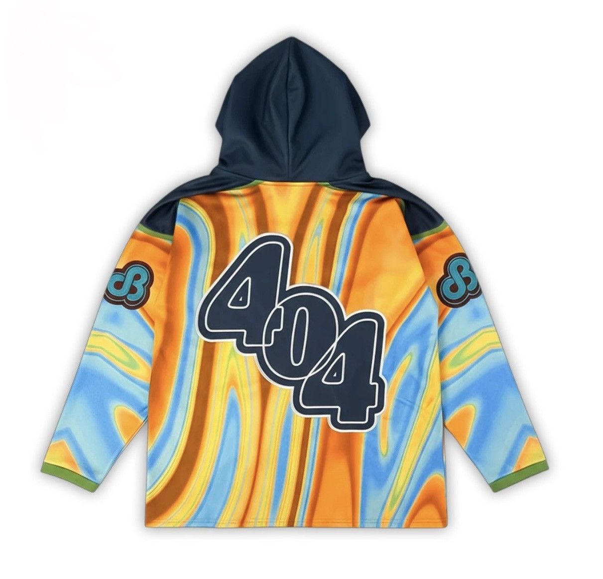 Other DAILY BREAD 404 OIL SPILL SPAGHETTI HOCKEY JERSEY *BRAND NEW Size US XL / EU 56 / 4 - 2 Thumbnail