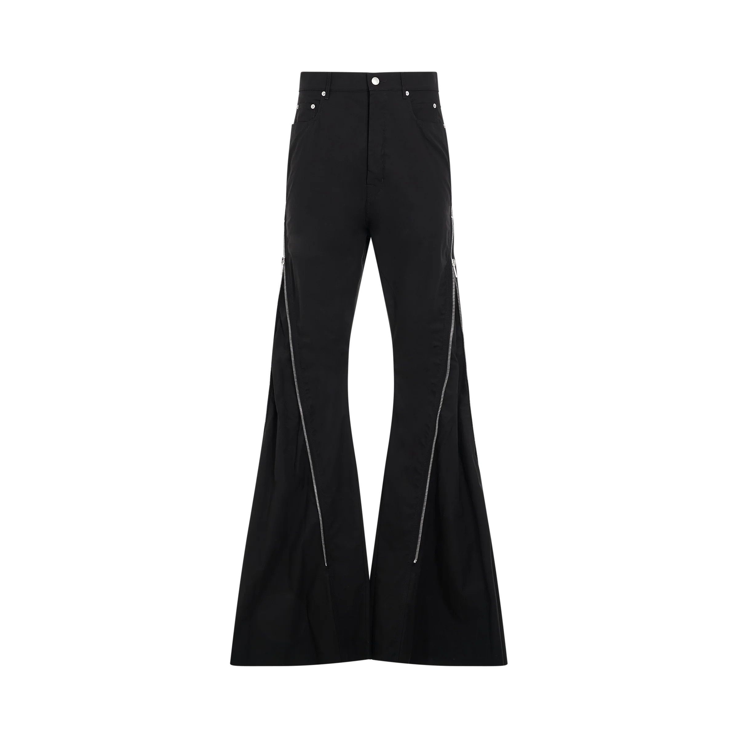 Rick Owens o1mris0824 Bolan Banana Pants in Black Size US 31 - 1 Thumbnail