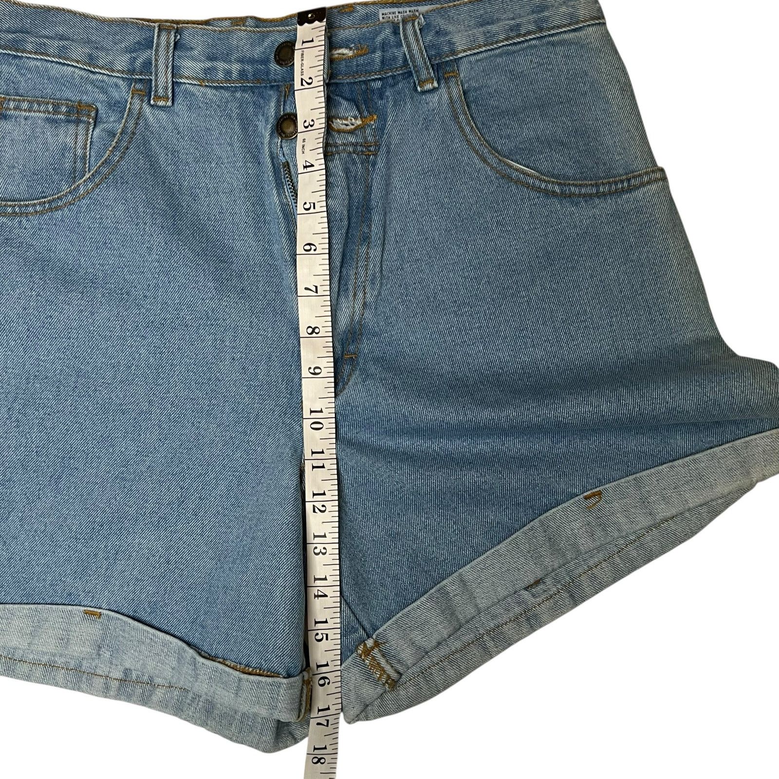 Other Vintage NO Boundaries Denim Jean Shorts Woman’s Size 11/12 Size 34" / US 12 / IT 48 - 7 Thumbnail