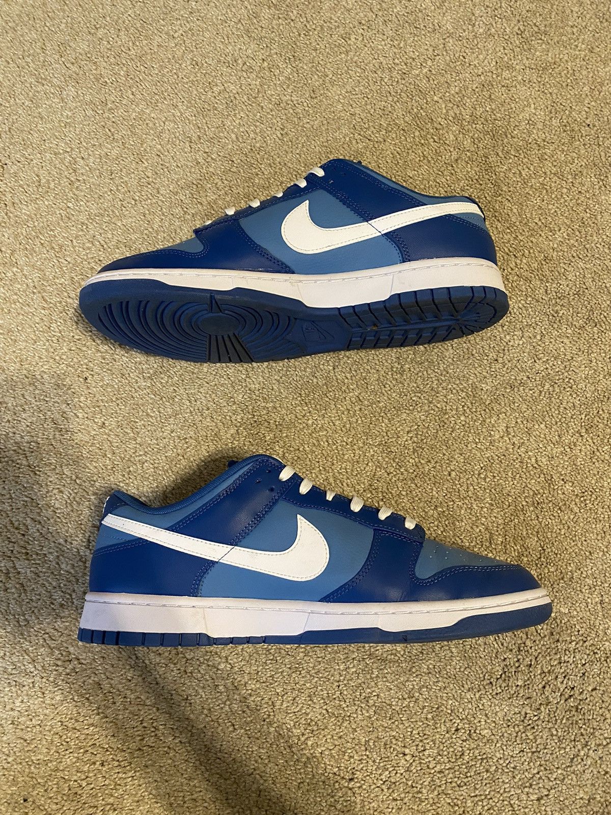 Nike Nike Dunk Low Dark Mamba Blue Size US 12 / EU 45 - 4 Thumbnail
