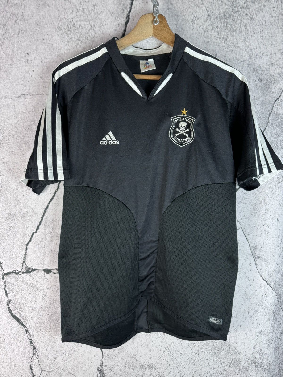 Adidas Vintage 00s Orlando Pirates Adidas Soccer football Jersey Size US S / EU 44-46 / 1 - 1 Thumbnail