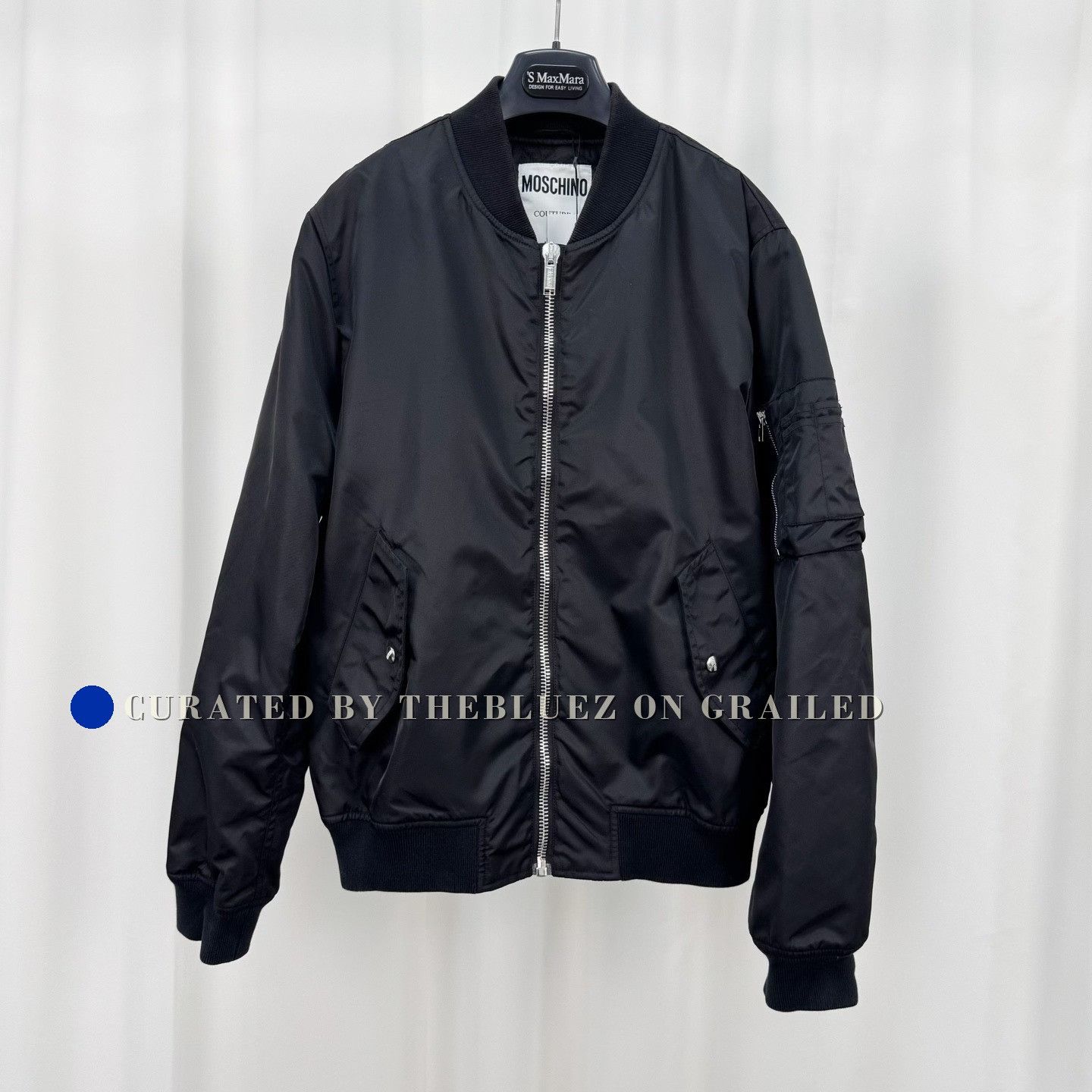 Moschino Moschino Nylon Bomber Jacket Size US S / EU 44-46 / 1 - 1 Thumbnail