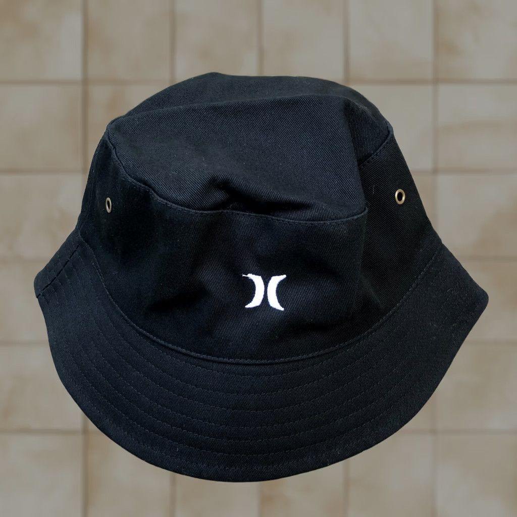 Hurley HURLEY Bucket Hat Men's Black One Size Lightweight Packable Cap Size ONE SIZE - 1 Thumbnail