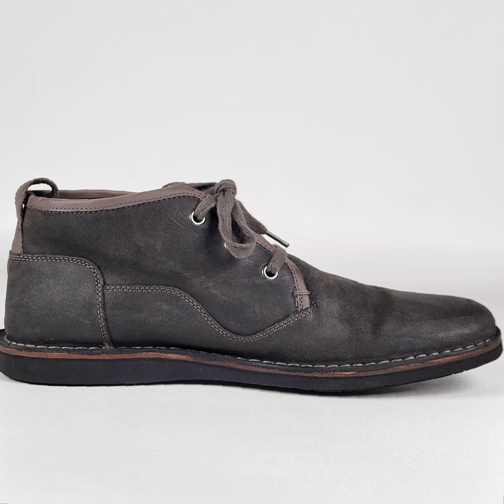 John Varvatos John Varvatos Star USA Hipster Chukka Boots Grey Leather Size 11 M Mens Size US 11 / EU 44 - 6 Thumbnail