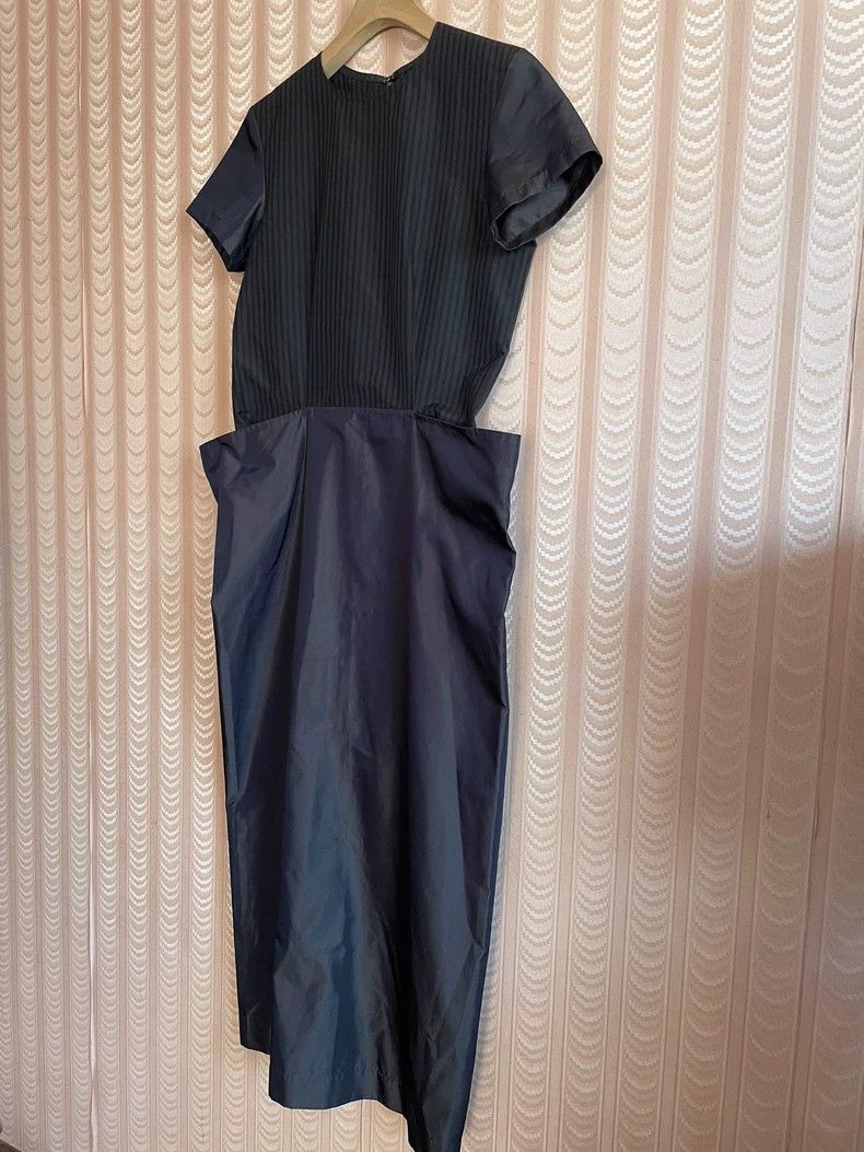 Y's Y's Black Distortion Dress Size ONE SIZE - 3 Thumbnail