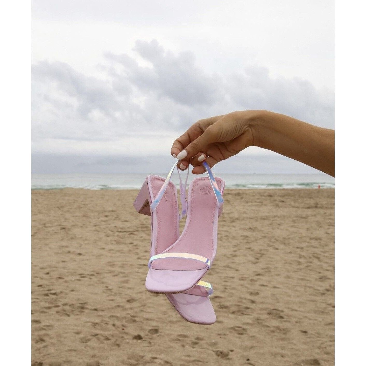 Urban Outfitters pink sandals womens 7.5