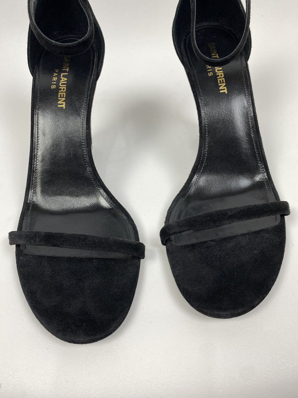 Saint Laurent Paris Saint Laurent Paris Lila Suede Wedges size 39,5 Size US 9.5 / IT 39.5 - 5 Thumbnail