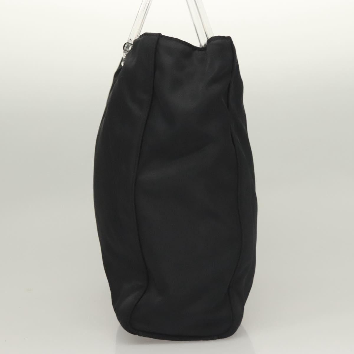 Prada PRADA Hand Bag Nylon Black Clear Size ONE SIZE - 4 Thumbnail