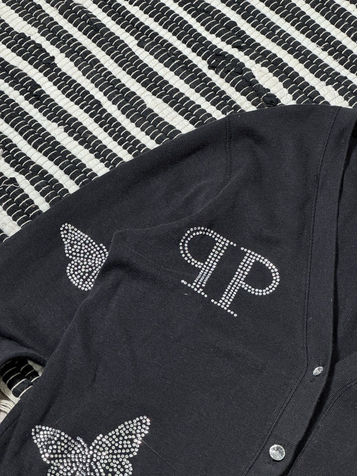 Philipp Plein VINTAGE PHILIPP PLEIN BUTTERFLY BUTTONS UP CARDIGAN Size S / US 4 / IT 40 - 3 Thumbnail