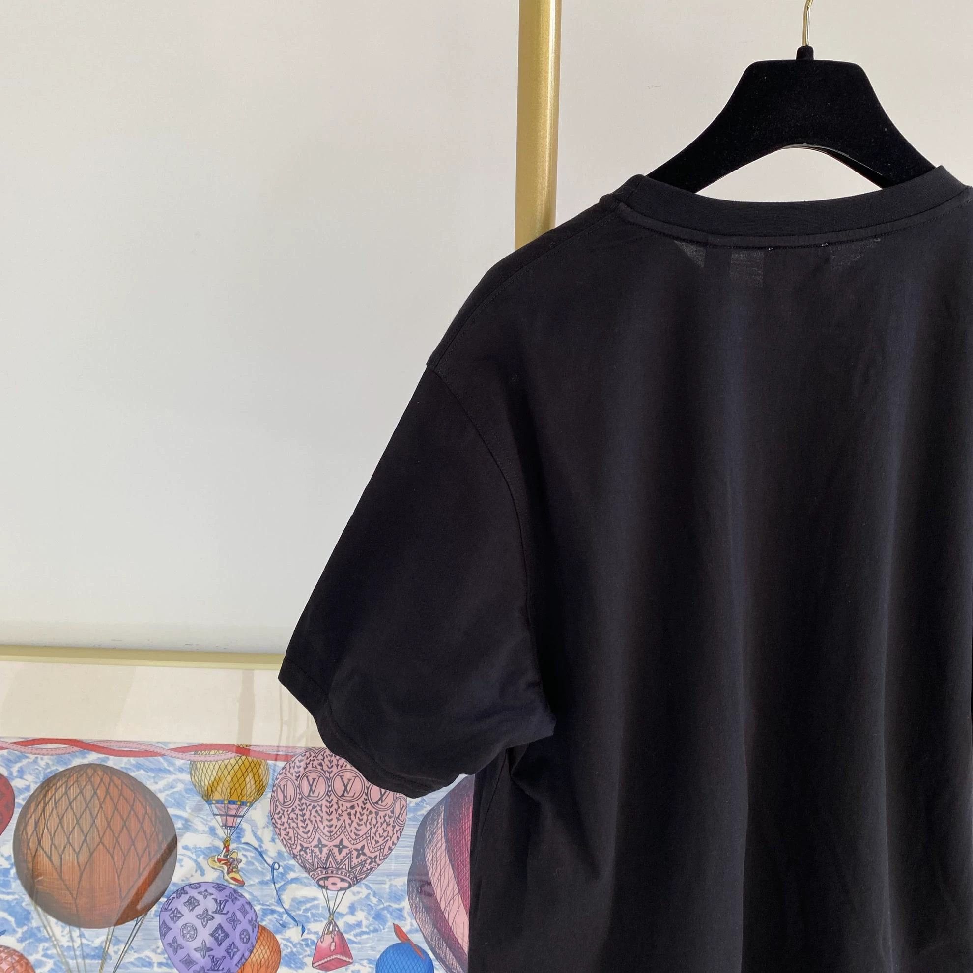 Burberry Burberry Letter Logo Black T-Shirt Size S Size US S / EU 44-46 / 1 - 4 Thumbnail