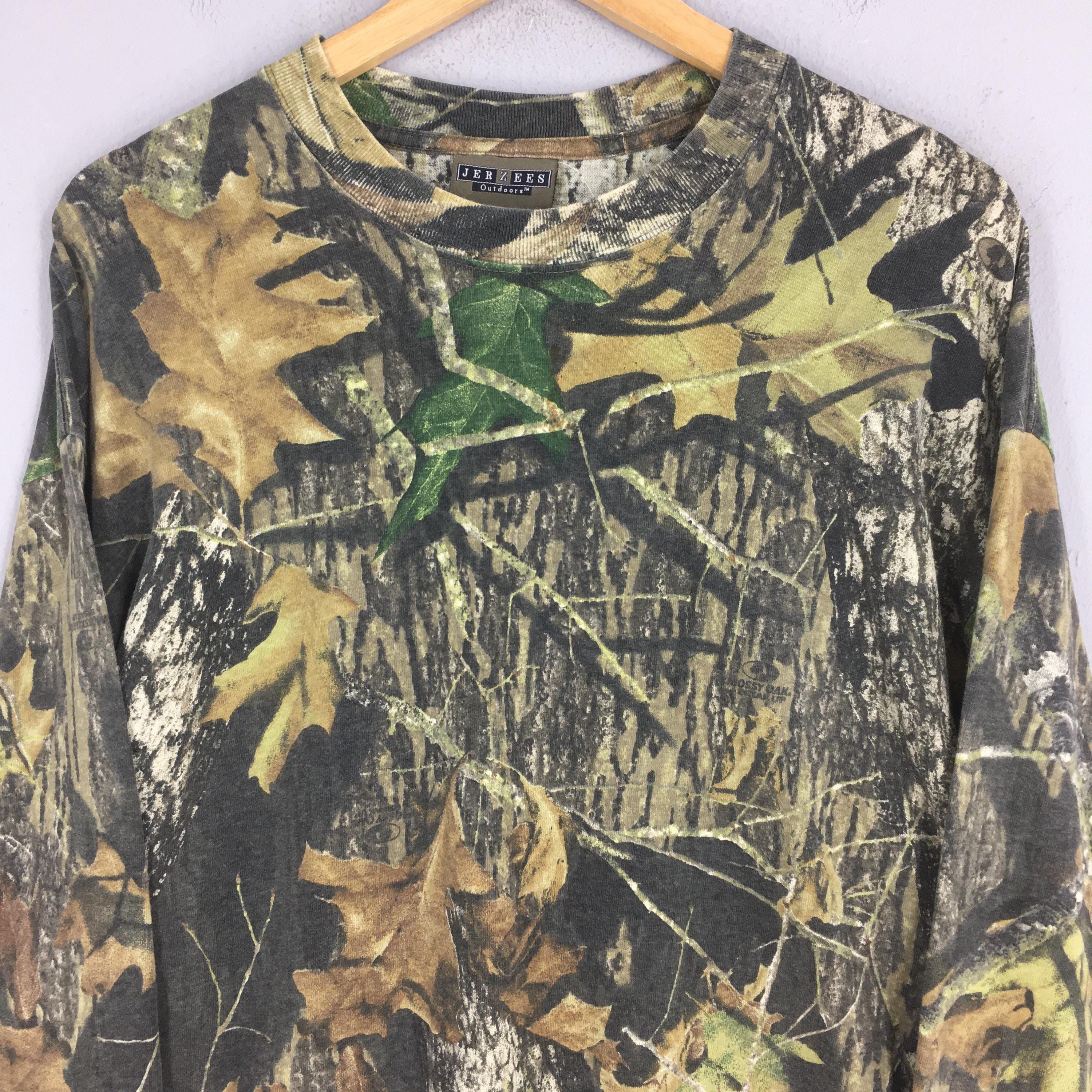 Mossy Oaks × Realtree Vintage 90s Mossy Oak Tree Camo Long sleeve Tshirt XLarge Size US XL / EU 56 / 4 - 2 Thumbnail
