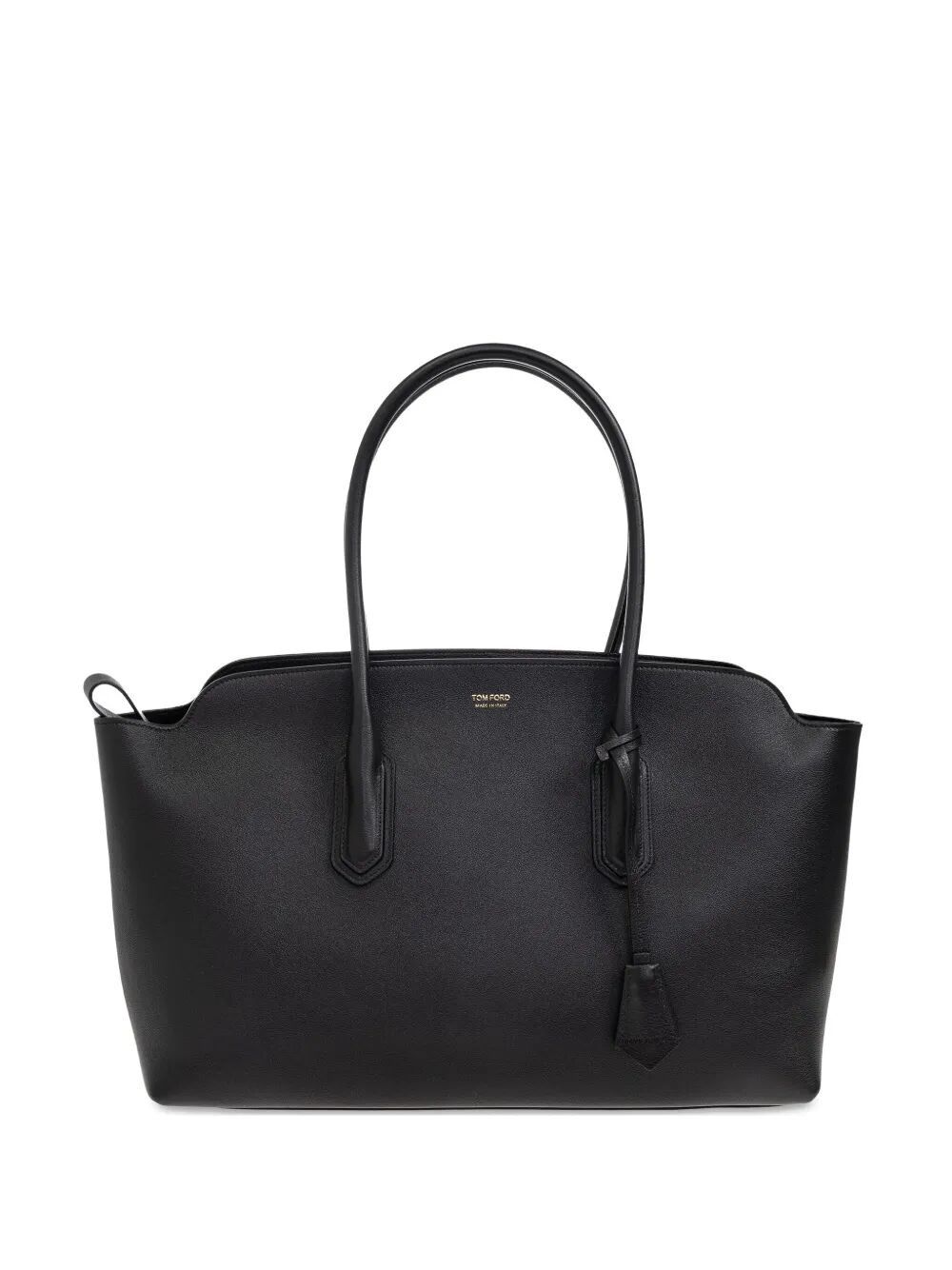 Tom Ford Natural Grain Leather Large Shoulder Bag, Women's