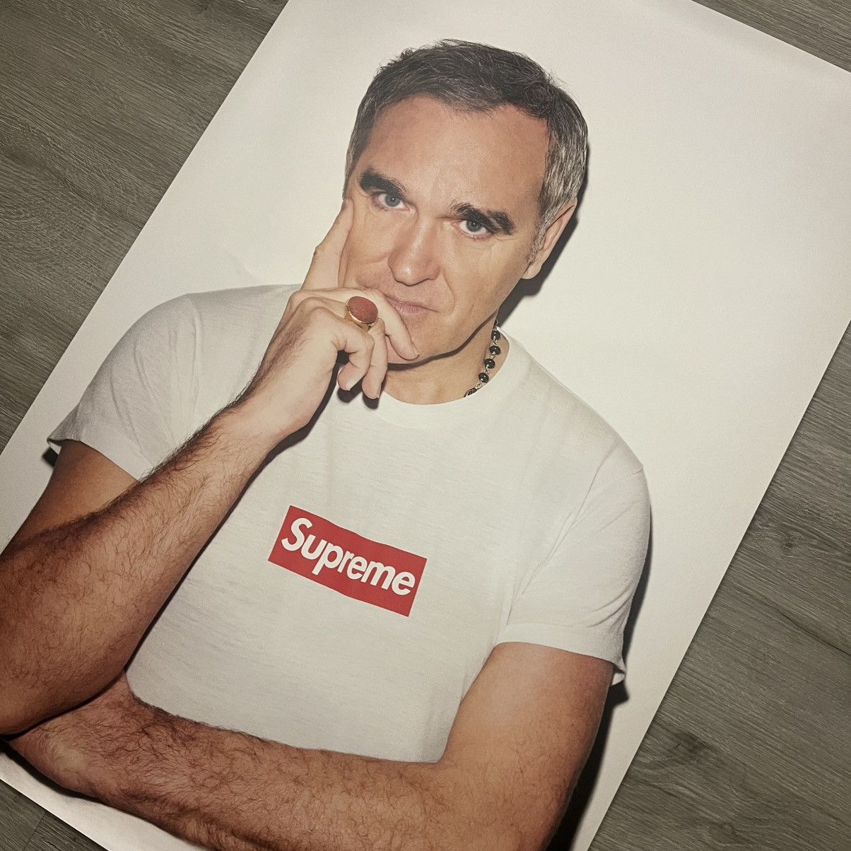 Supreme Supreme Morrisey Photo Tee Poster Size ONE SIZE - 8 Thumbnail