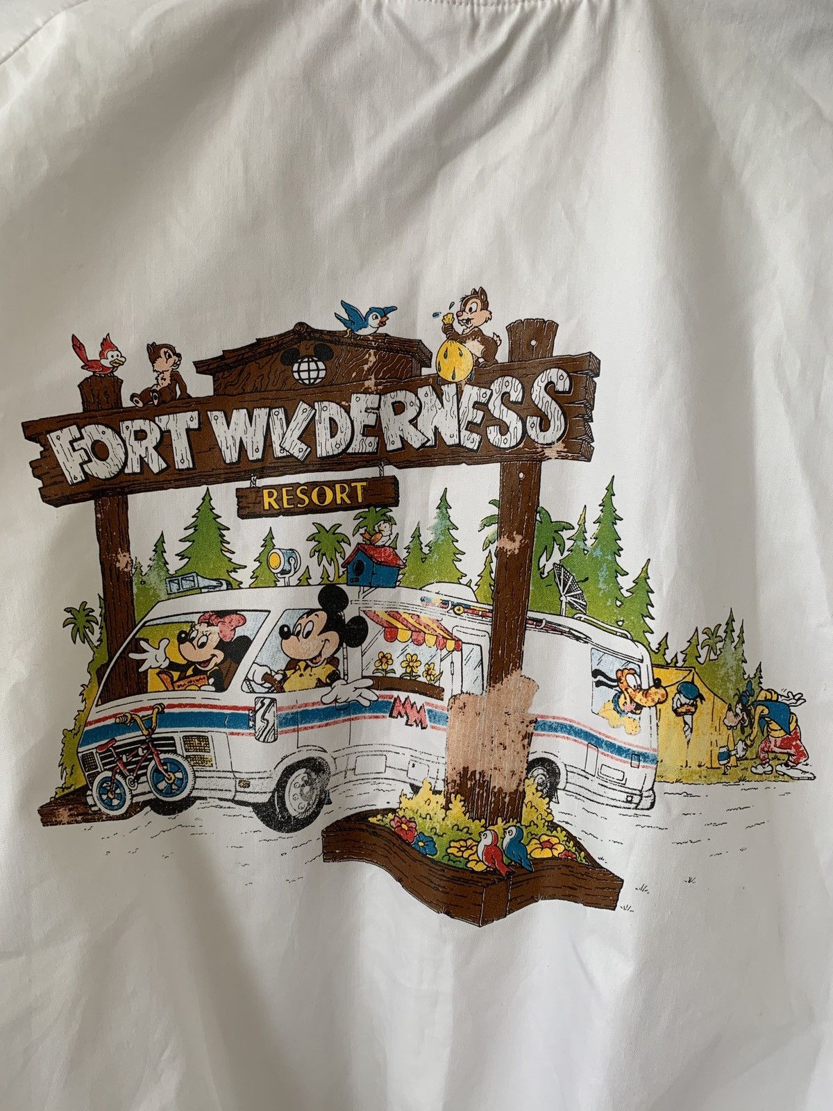 Disney × Vintage Vintage Disney Fort Wilderness Resort Jacket XL Size US XL / EU 56 / 4 - 4 Thumbnail