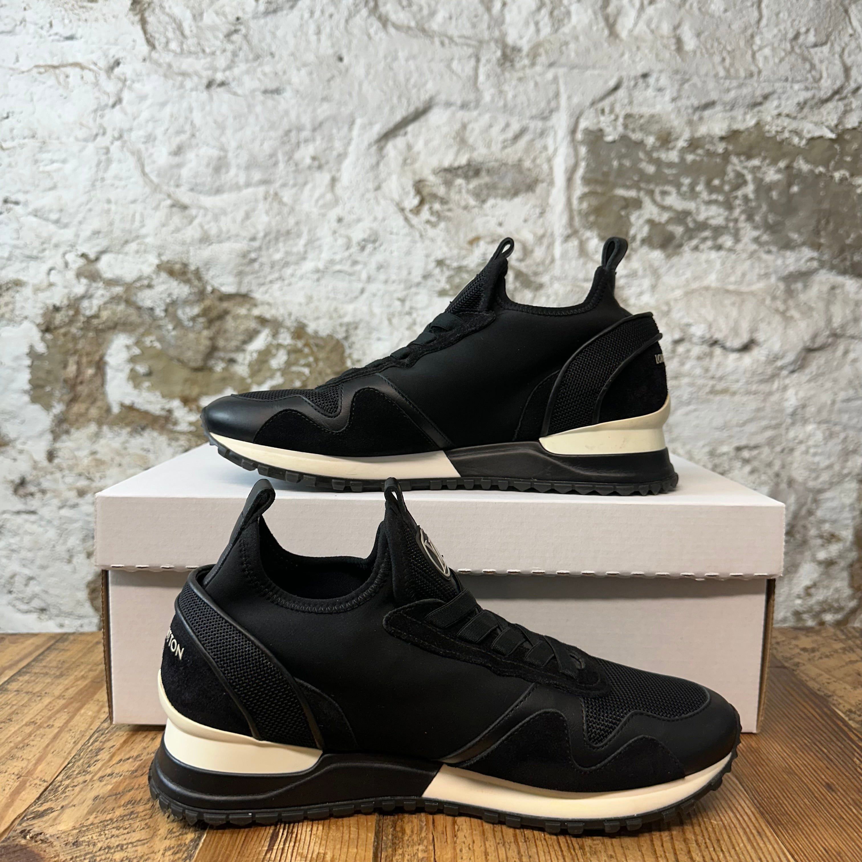 Louis Vuitton Louis Vuitton Black White Mesh Runaway Sneaker Sz 6 (38) Size US 6 / EU 39 - 2 Thumbnail