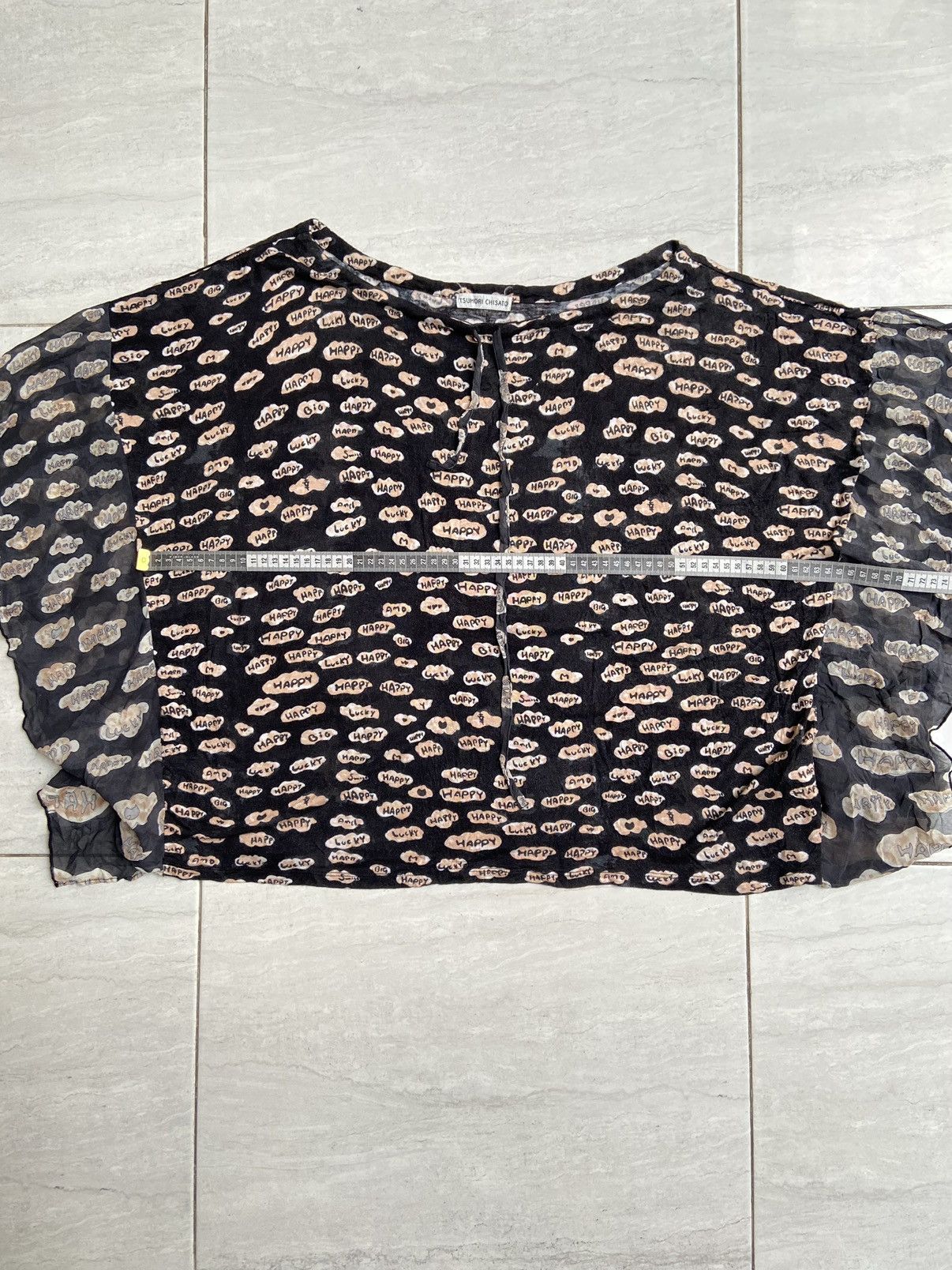 Issey Miyake × Tsumori Chisato TSUMORI CHISATO Patterned Blouse Size XL / US 12-14 / IT 48-50 - 2 Thumbnail