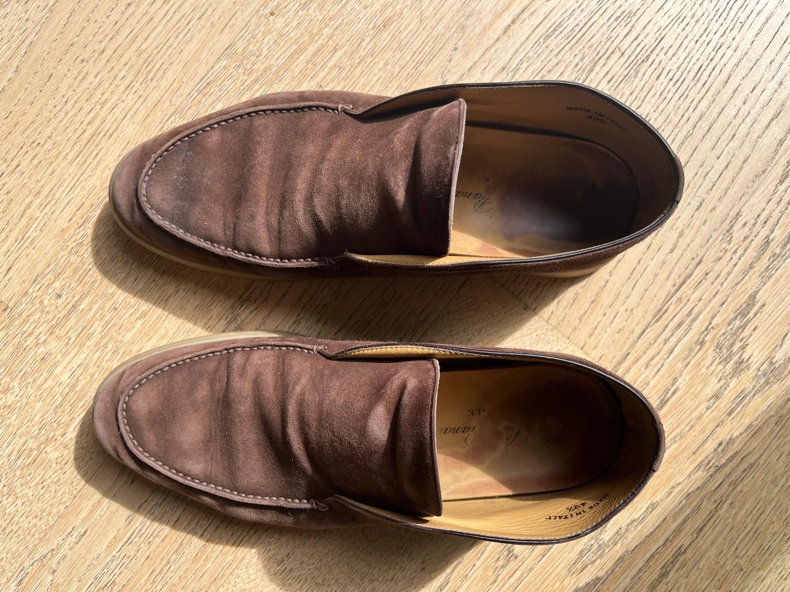 Loro Piana Loro Piana Open Walk - 42.5 - Chocolate Size US 9.5 / EU 42-43 - 2 Thumbnail