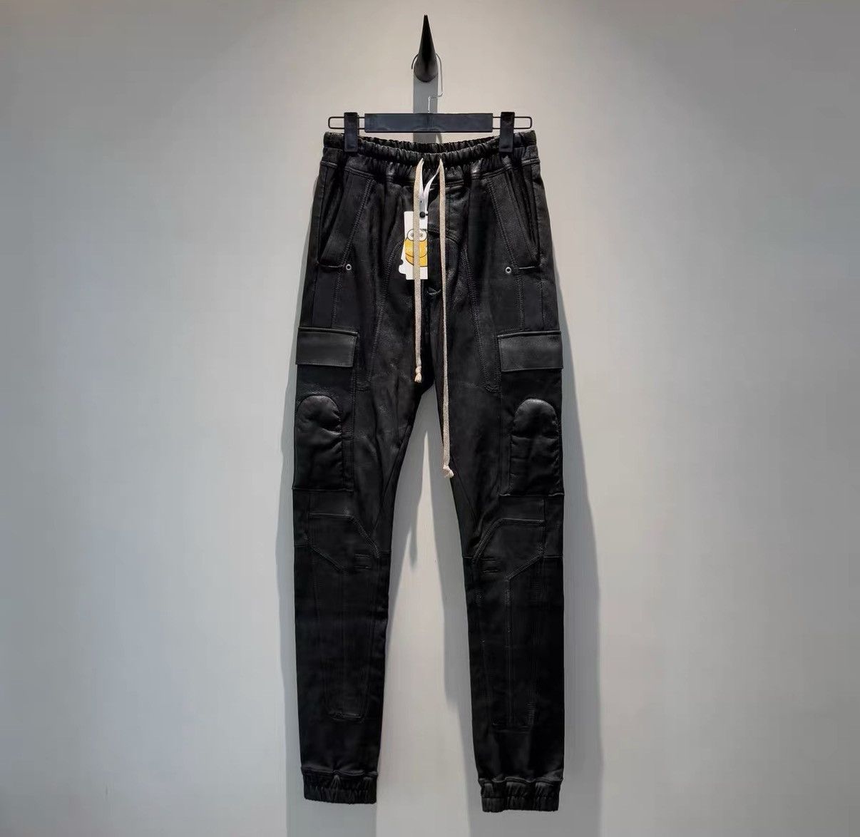 Rick Owens Rick Owens Mainline runway 19 sheepskin biker pants Size US 36 / EU 52 - 1 Thumbnail