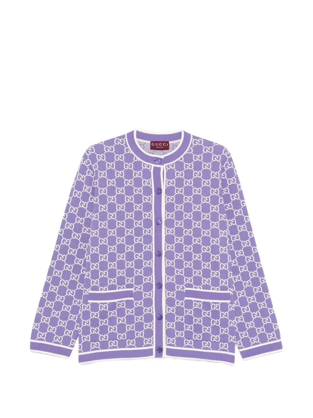 Gucci Long Sleeve Crew-Neck Cardigan Size M / US 6-8 / IT 42-44 - 1 Thumbnail