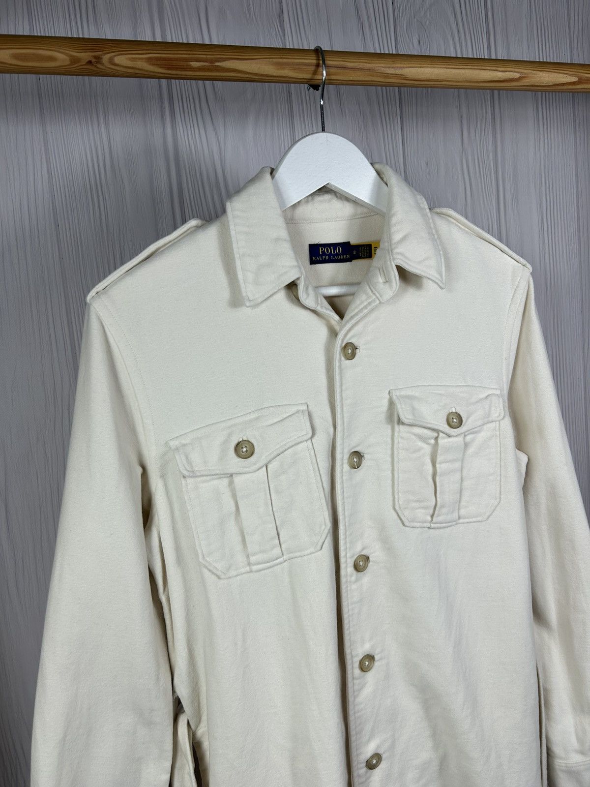 Polo Ralph Lauren POLO RALPH LAUREN Belted Cotton Safari Jacket Women Size 8 Size M / US 6-8 / IT 42-44 - 5 Thumbnail