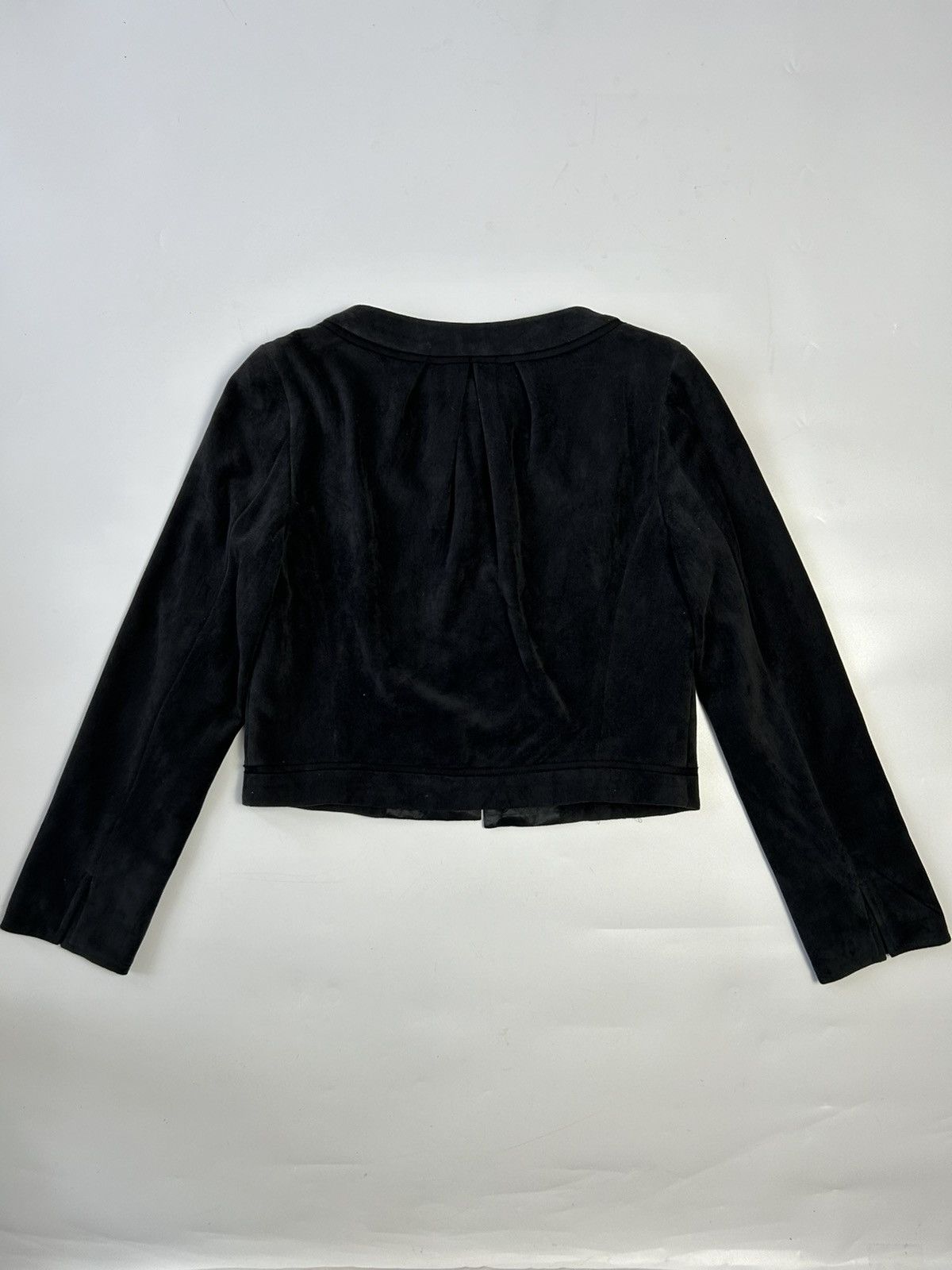 Designer × Japanese Brand × Yohji Yamamoto YOHJI YAMAMOTO INED BLACK SUEDE JACKET Size ONE SIZE - 3 Thumbnail