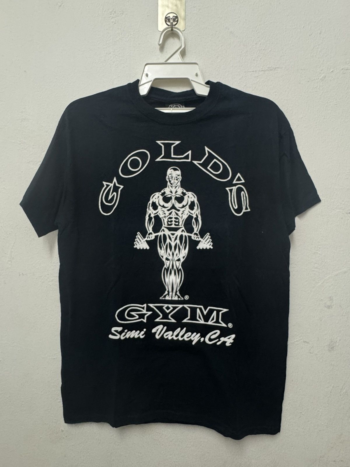 Vintage Vintage Gold’s Gym Arnold Schwarzenegger's Simi Valley,CA Size US M / EU 48-50 / 2 - 1 Thumbnail