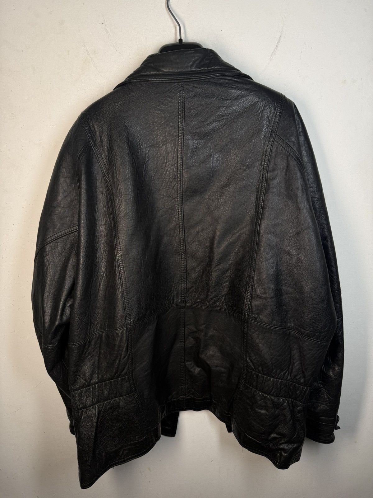 Yves Saint Laurent 90s YSL Leather Jacket Black Soft Vintage Rare Bomber Size US M / EU 48-50 / 2 - 20 Thumbnail