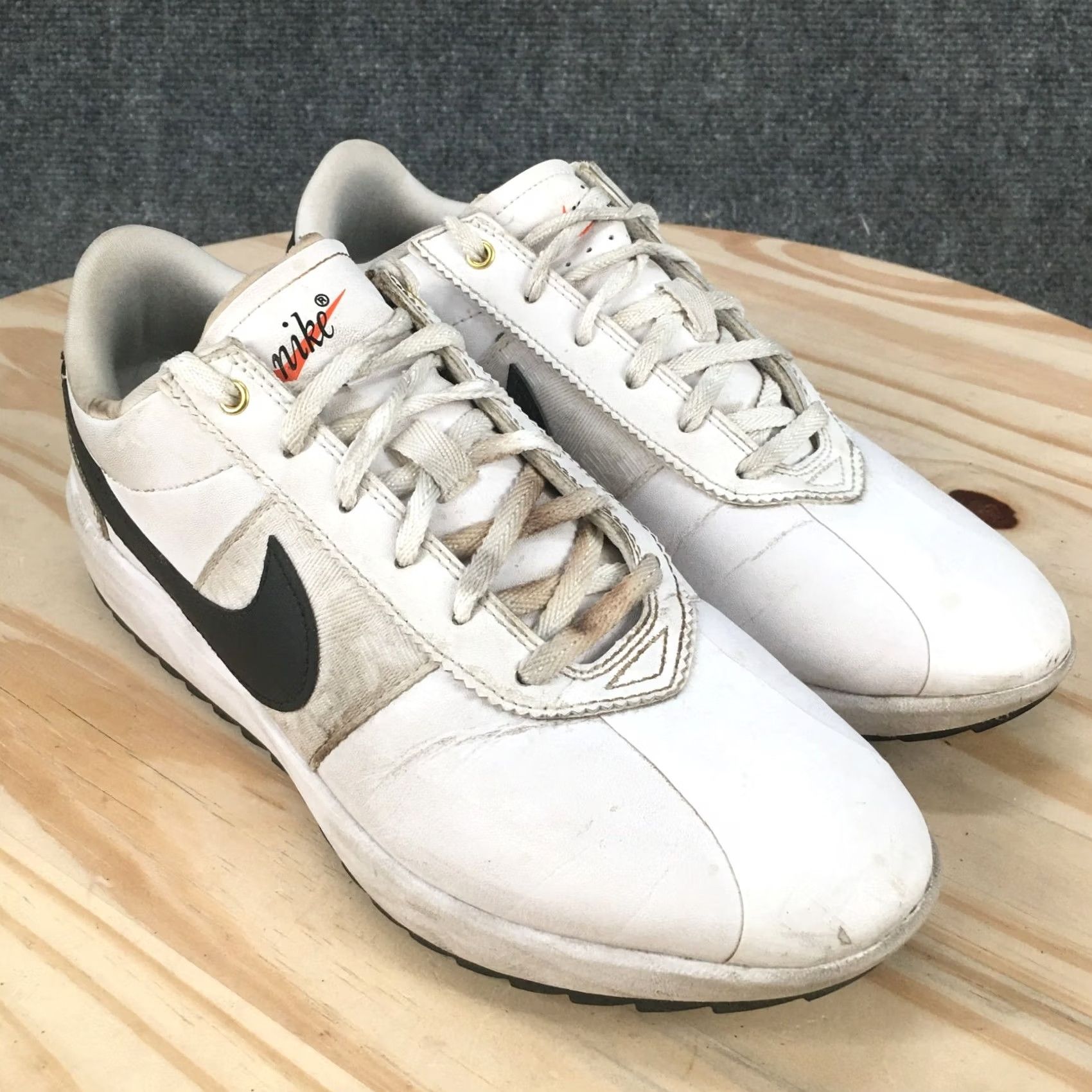 Nike Nike Cortez Golf Sneakers Womens 8.5 White Leather Low Top CI1670-101 Shoes Size M / US 6-8 / IT 42-44 - 6 Thumbnail