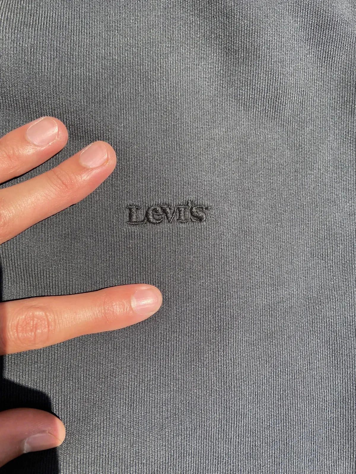 Levi's Light Faded Boxy Reverse Weave Embroidered Levi’s Crewneck Size US M / EU 48-50 / 2 - 3 Thumbnail
