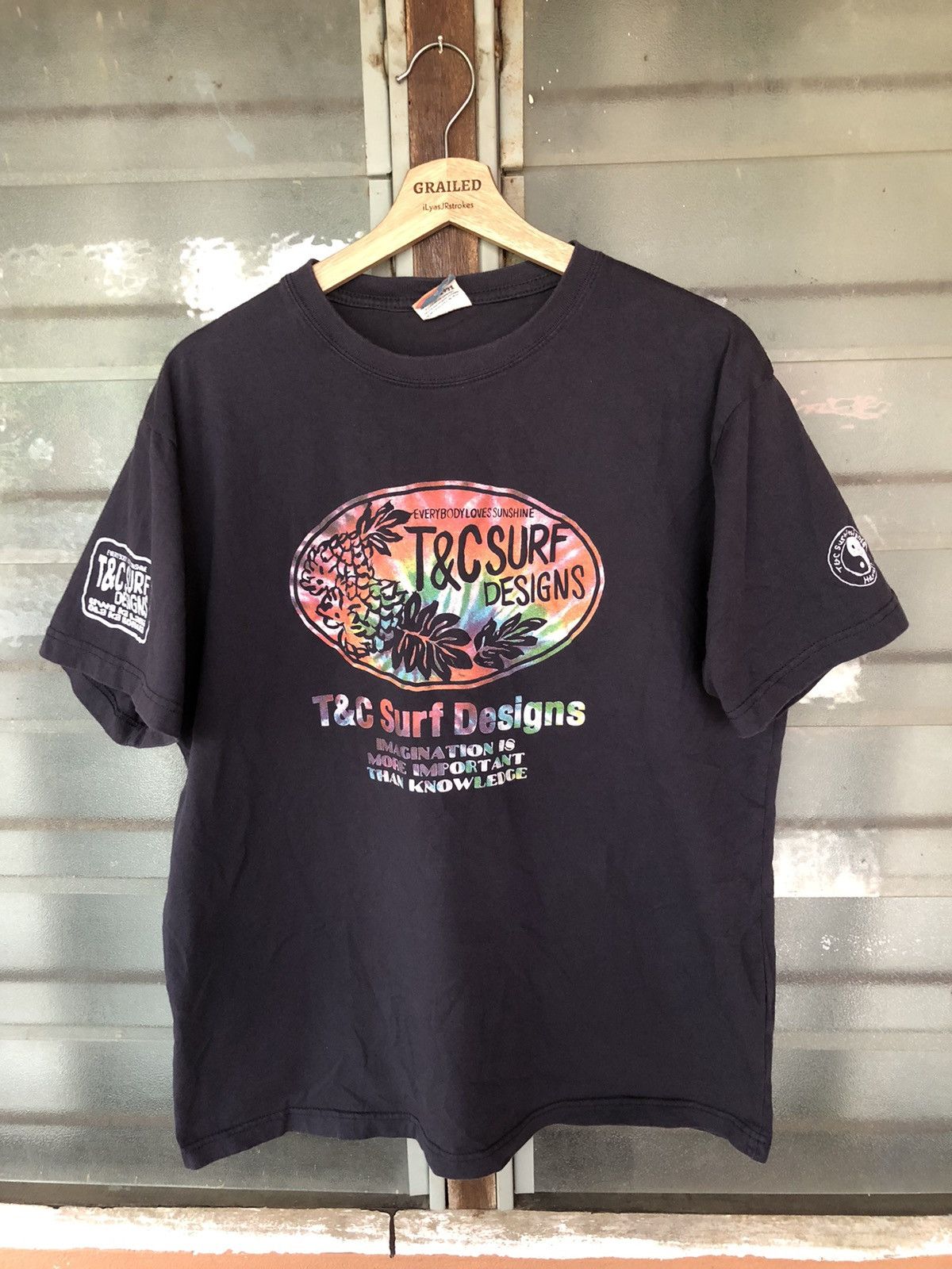 Other Vintage T&C Surf Design Shirt Tee Size US XL / EU 56 / 4 - 2 Thumbnail